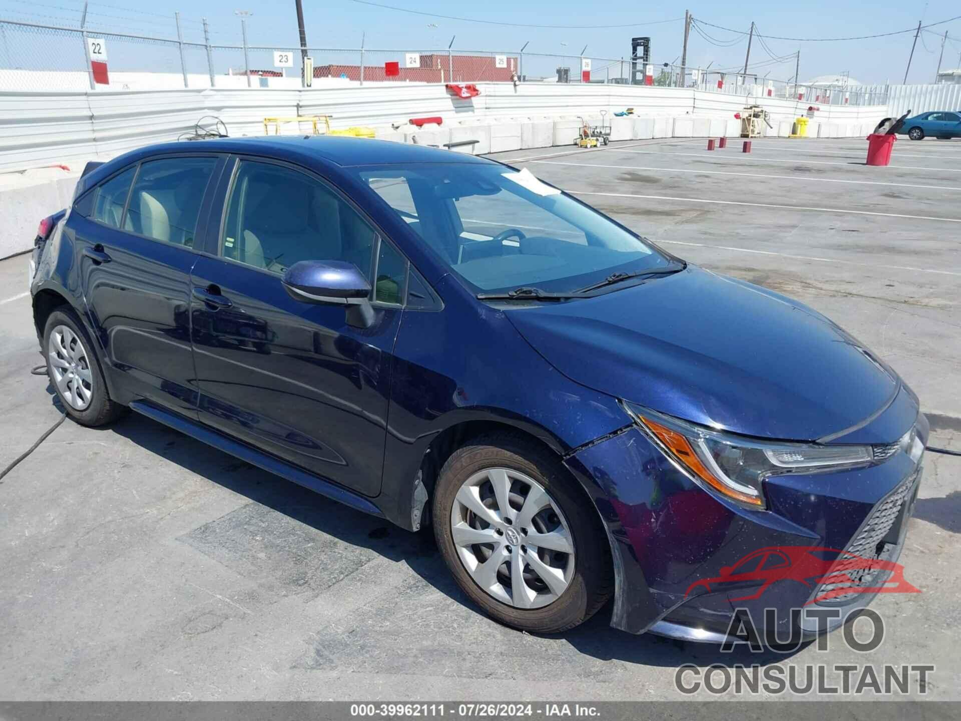 TOYOTA COROLLA 2020 - JTDEPRAE3LJ060966