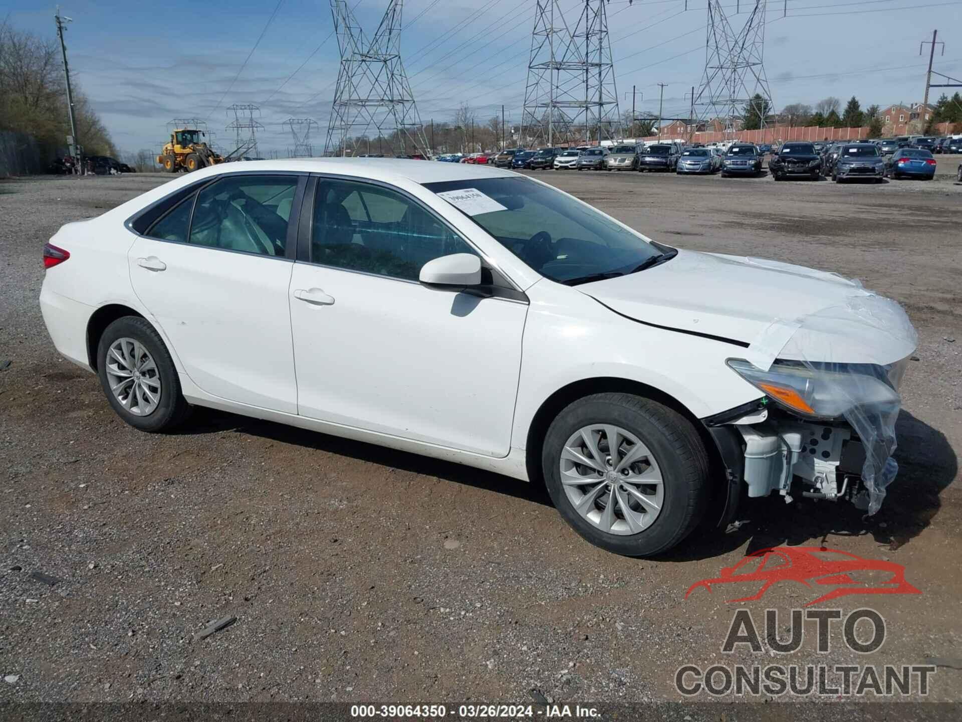 TOYOTA CAMRY 2017 - 4T1BF1FK2HU360795