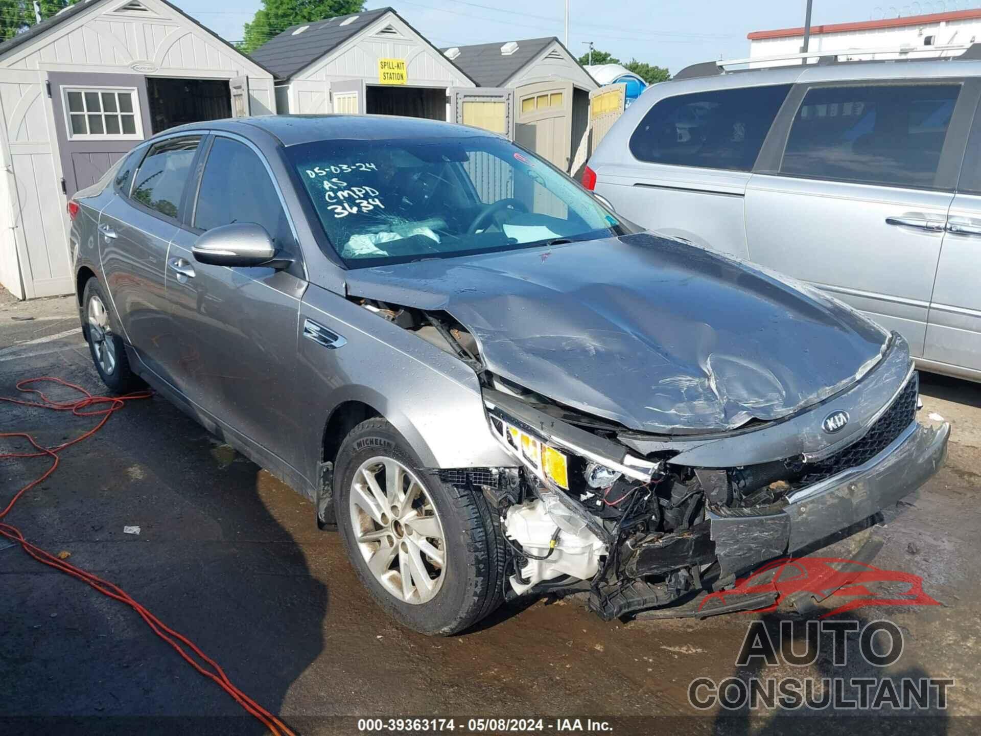 KIA OPTIMA 2016 - 5XXGT4L33GG073634