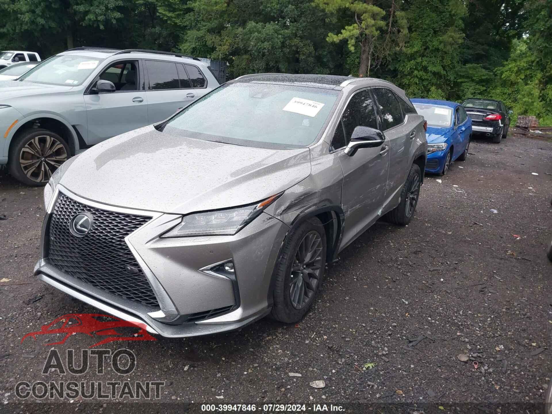 LEXUS RX 350 2017 - 2T2BZMCA1HC106982