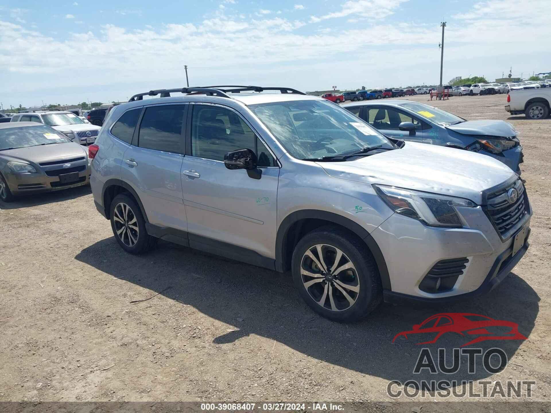 SUBARU FORESTER 2022 - JF2SKAPC6NH418291