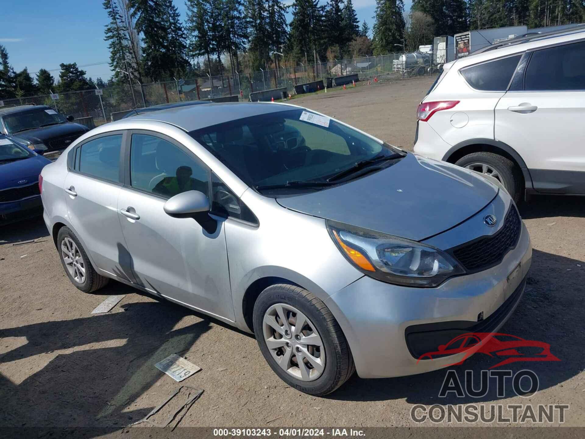 KIA RIO 2017 - KNADM4A34H6025754