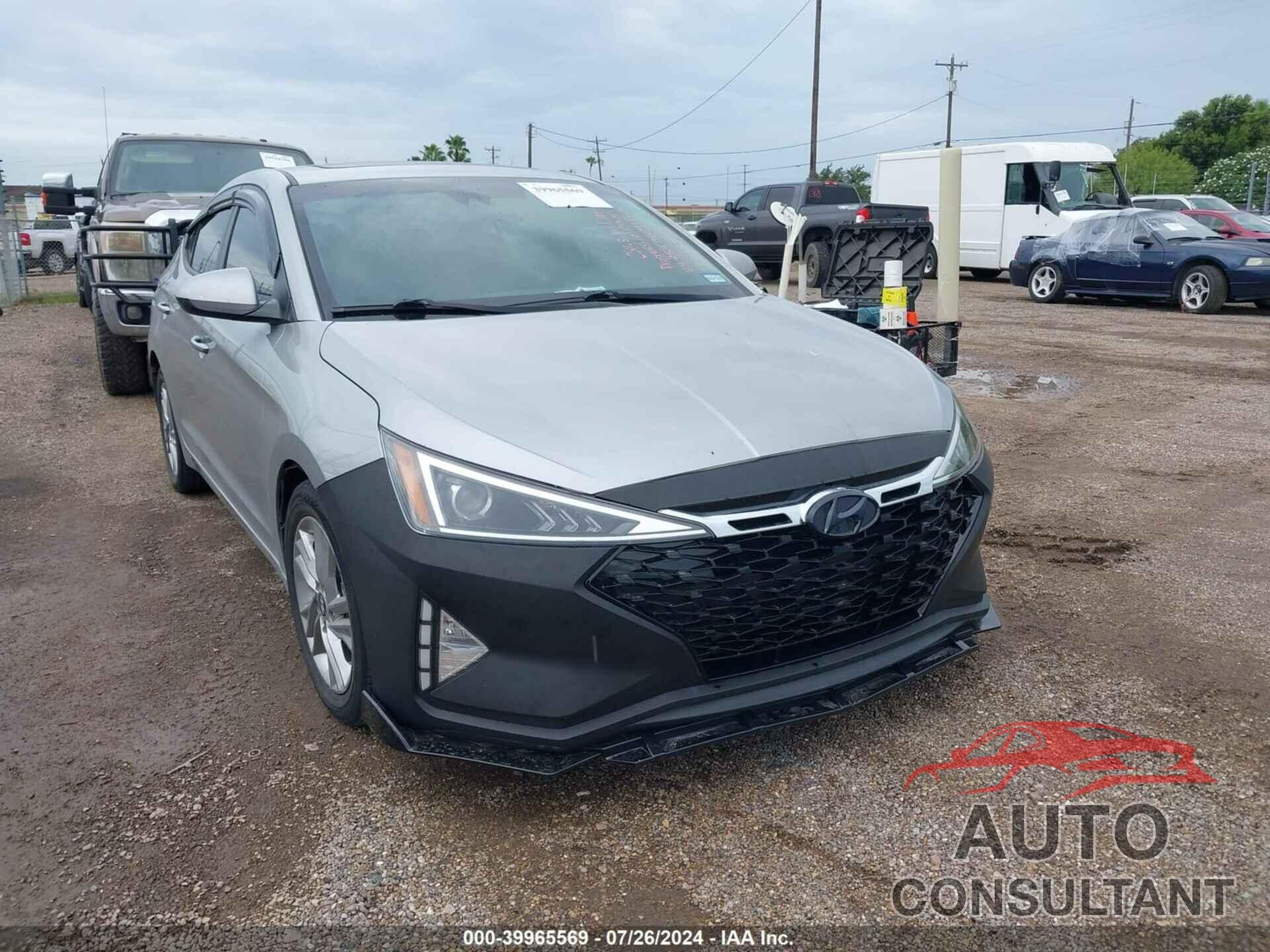 HYUNDAI ELANTRA 2020 - 5NPD84LF7LH605660