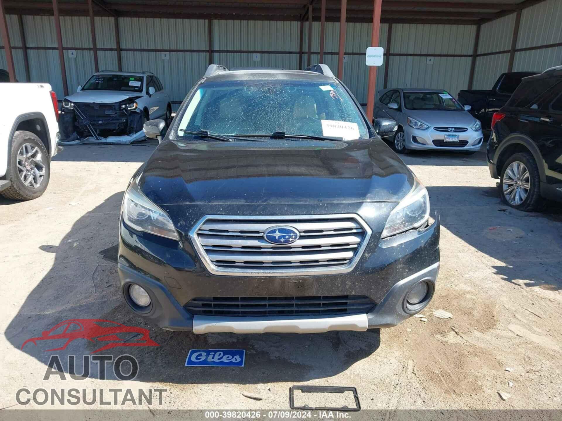 SUBARU OUTBACK 2017 - 4S4BSANC7H3376633