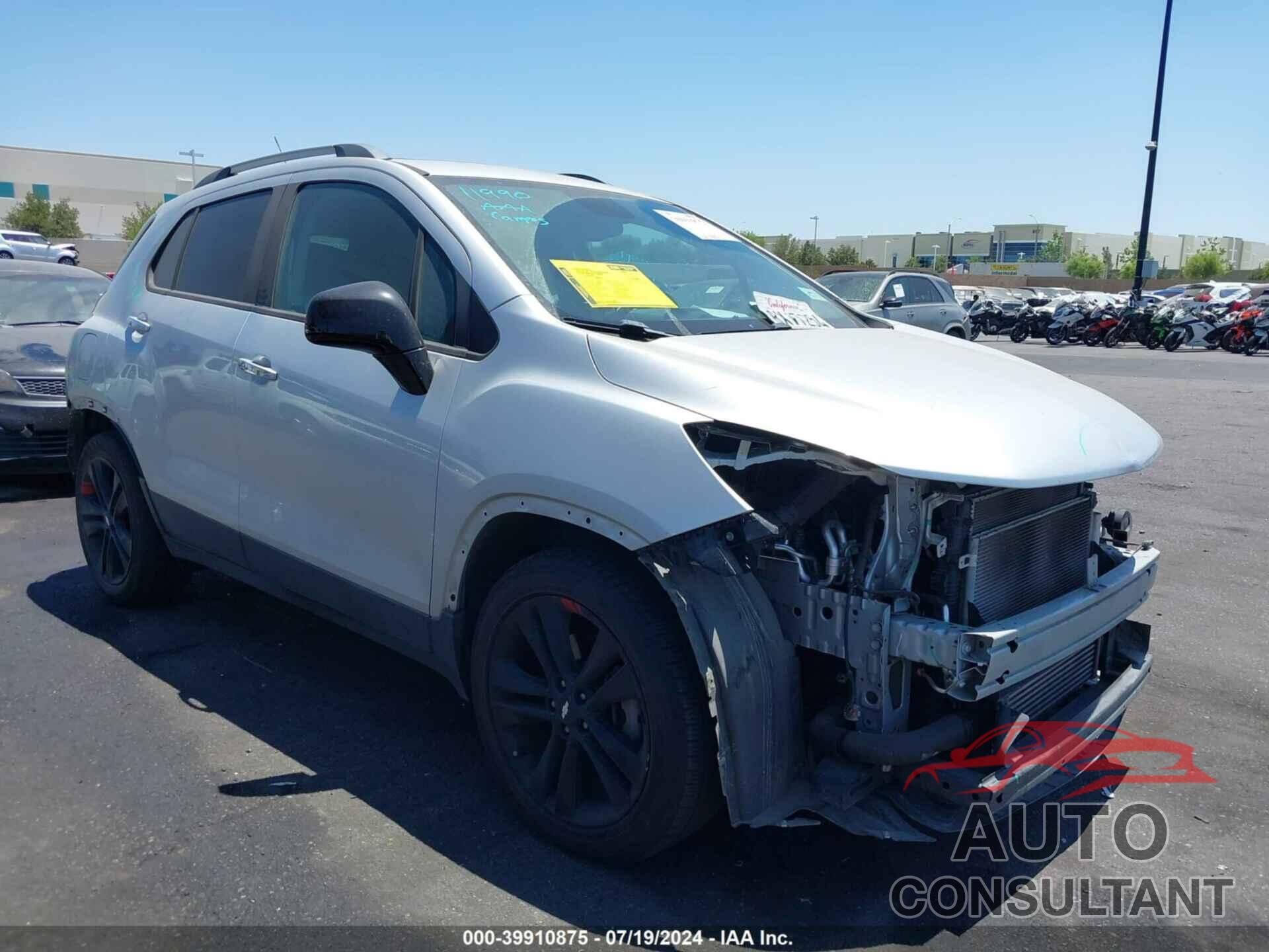 CHEVROLET TRAX 2019 - 3GNCJLSB7KL392367