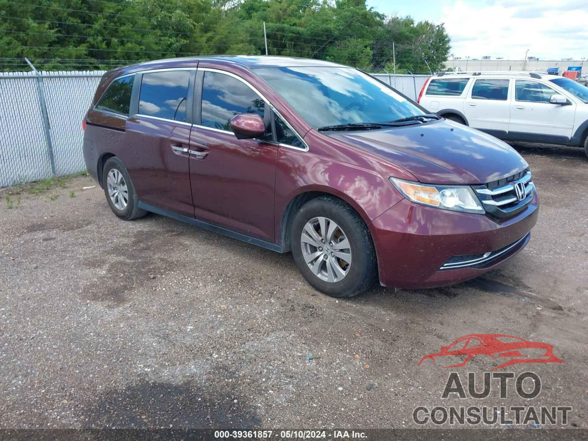 HONDA ODYSSEY 2016 - 5FNRL5H69GB098672