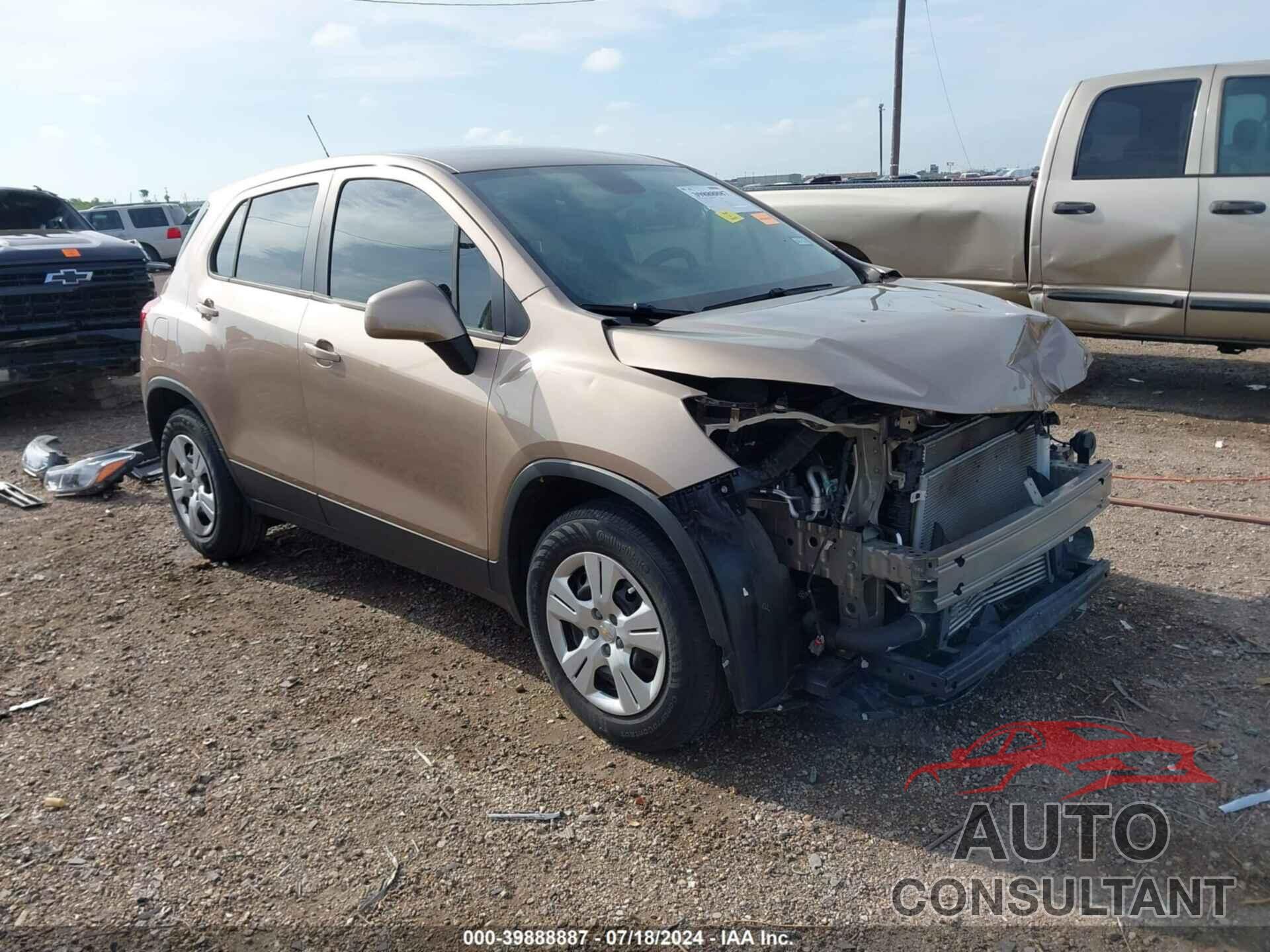 CHEVROLET TRAX 2018 - 3GNCJKSB6JL385824