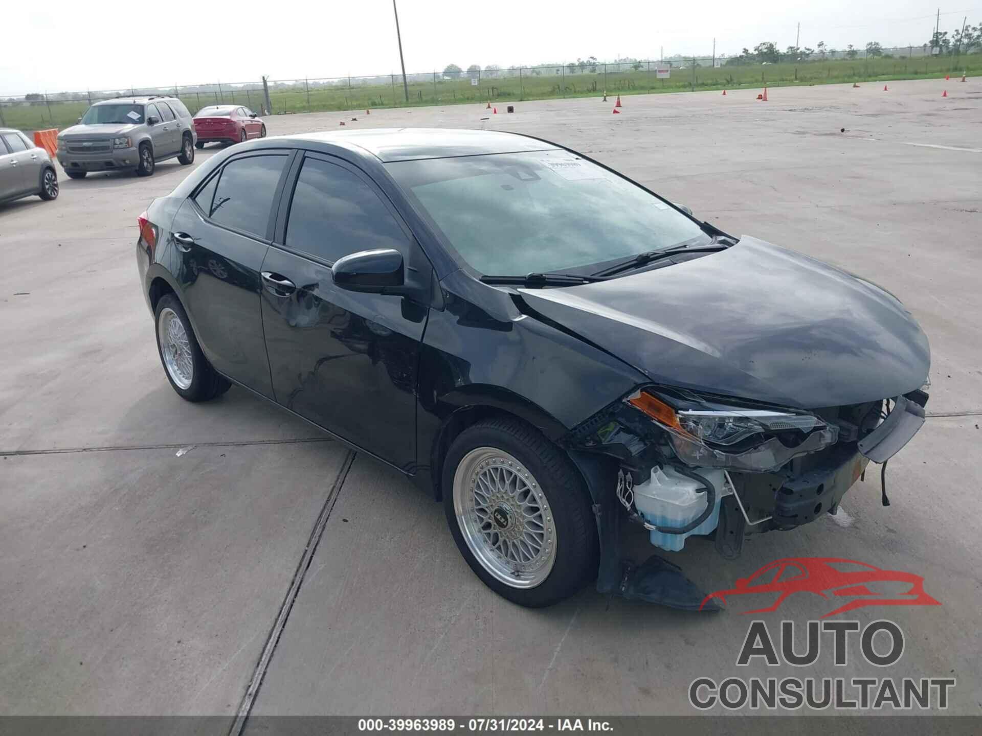 TOYOTA COROLLA 2019 - 5YFBURHE0KP914503