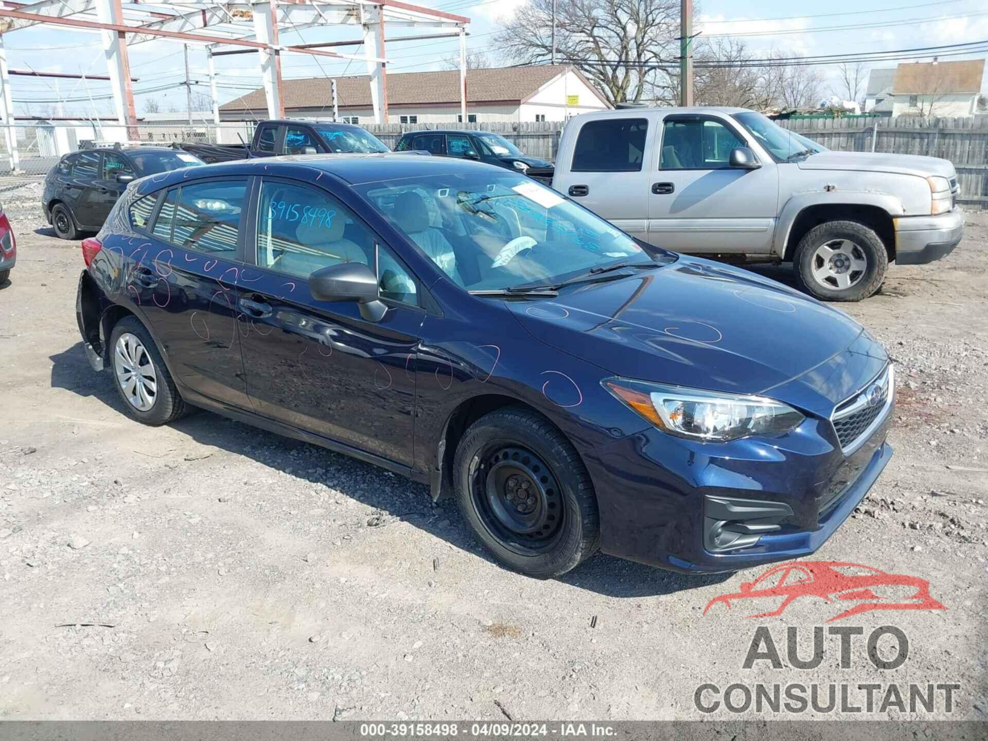 SUBARU IMPREZA 2019 - 4S3GTAB63K3736347