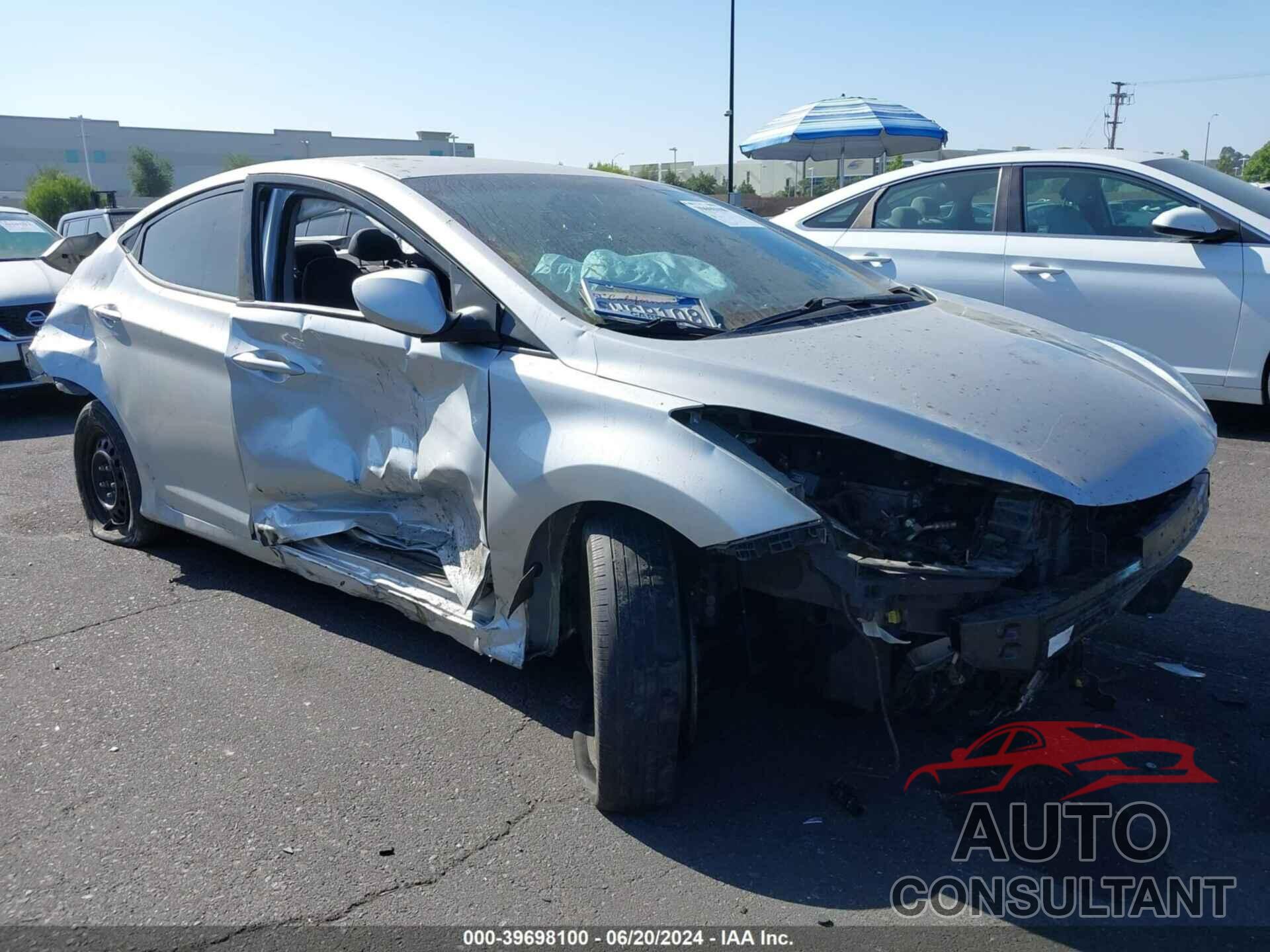 HYUNDAI ELANTRA 2016 - 5NPDH4AEXGH771204