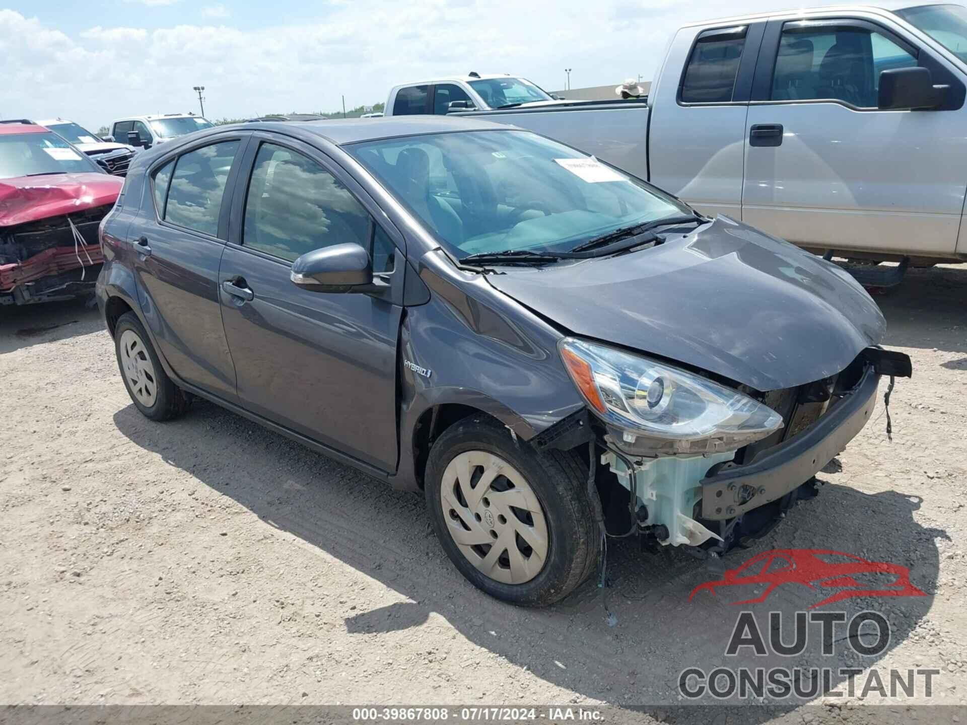 TOYOTA PRIUS C 2016 - JTDKDTB32G1118822