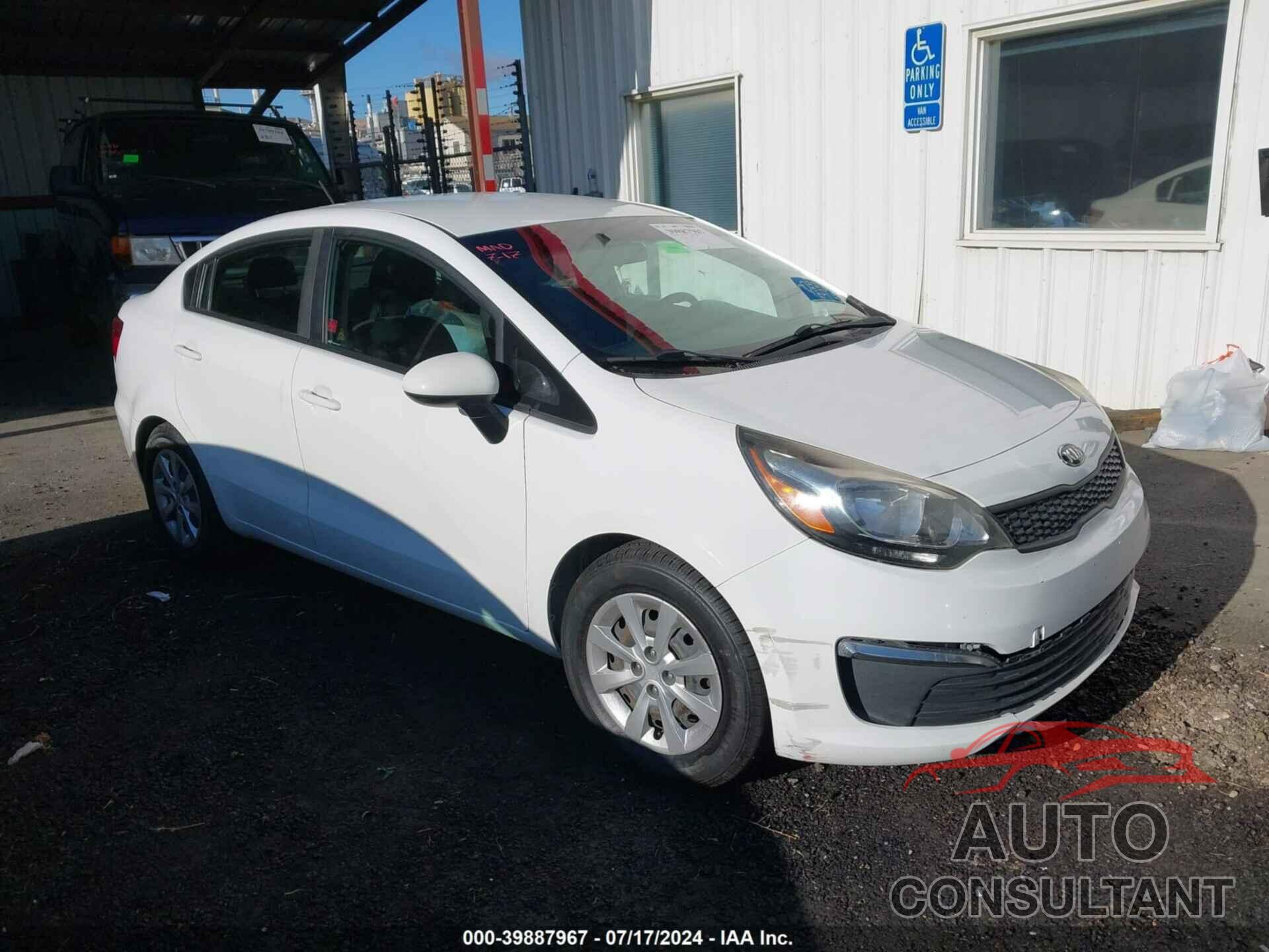 KIA RIO 2016 - KNADM4A32G6612033