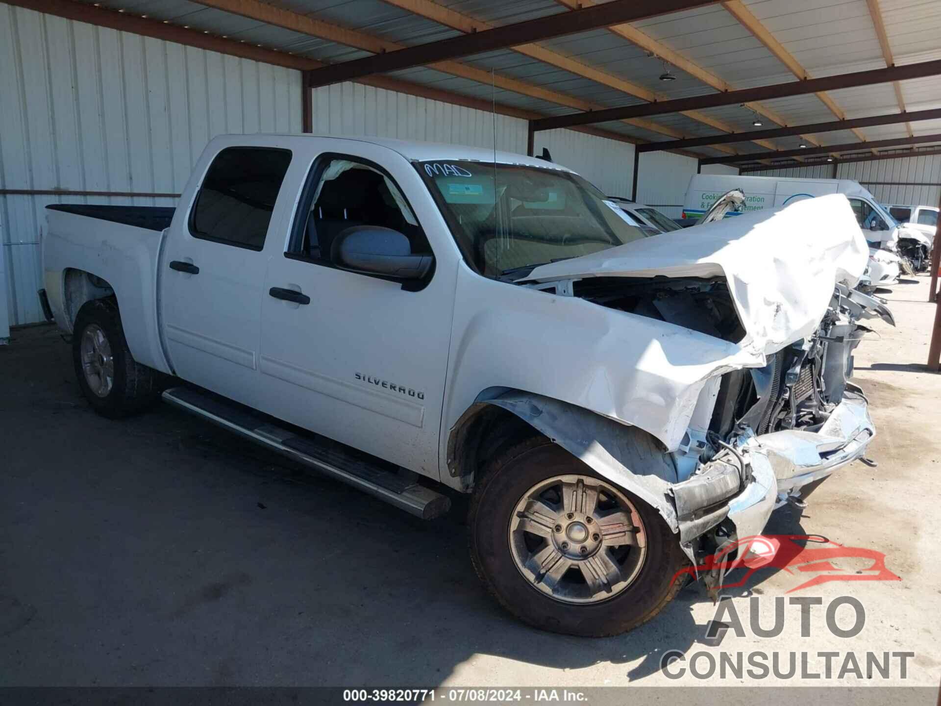 CHEVROLET SILVERADO 1500 2013 - 3GCPKSE73DG101318