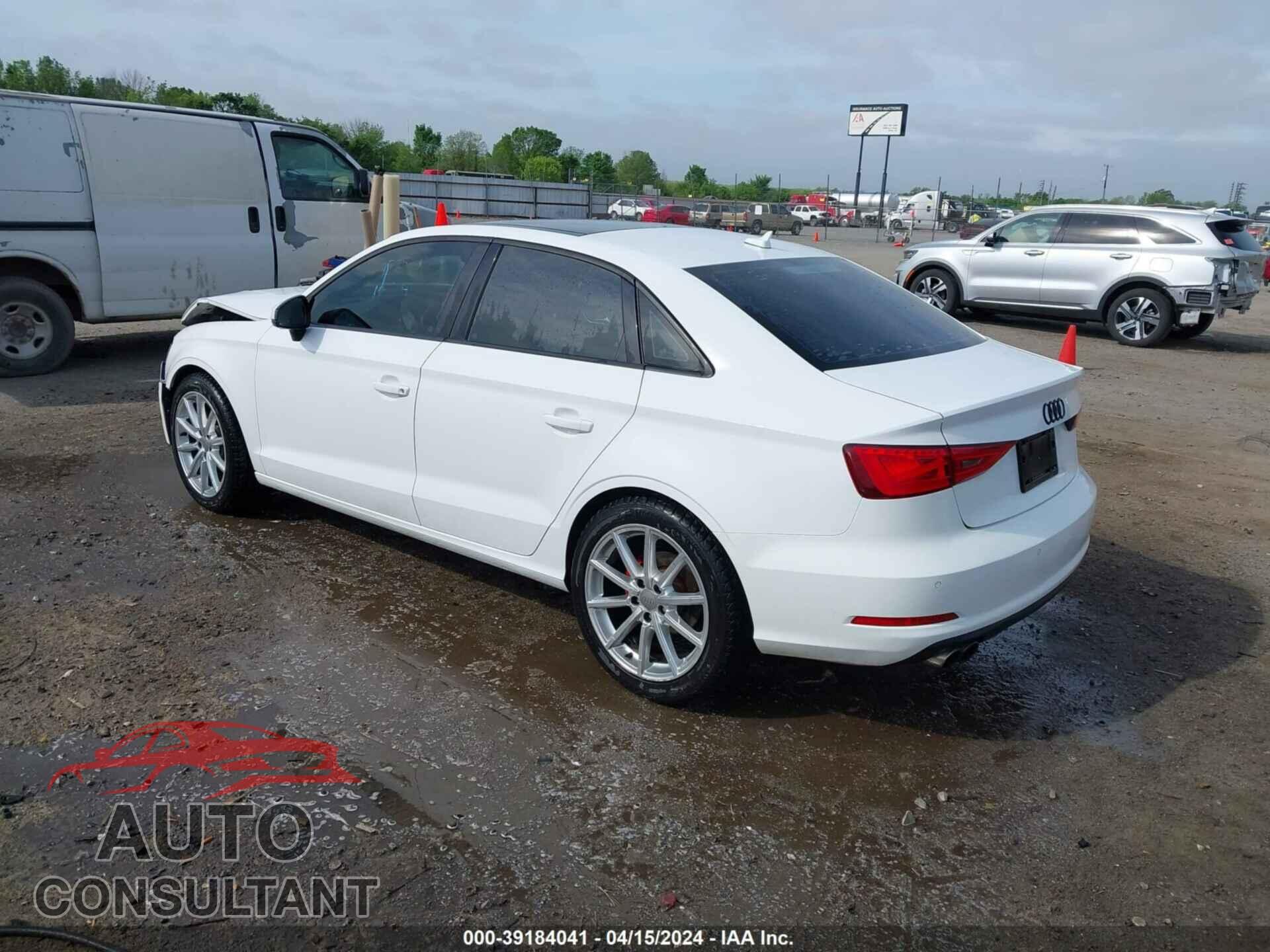 AUDI A3 2016 - WAUA7GFF1G1008470