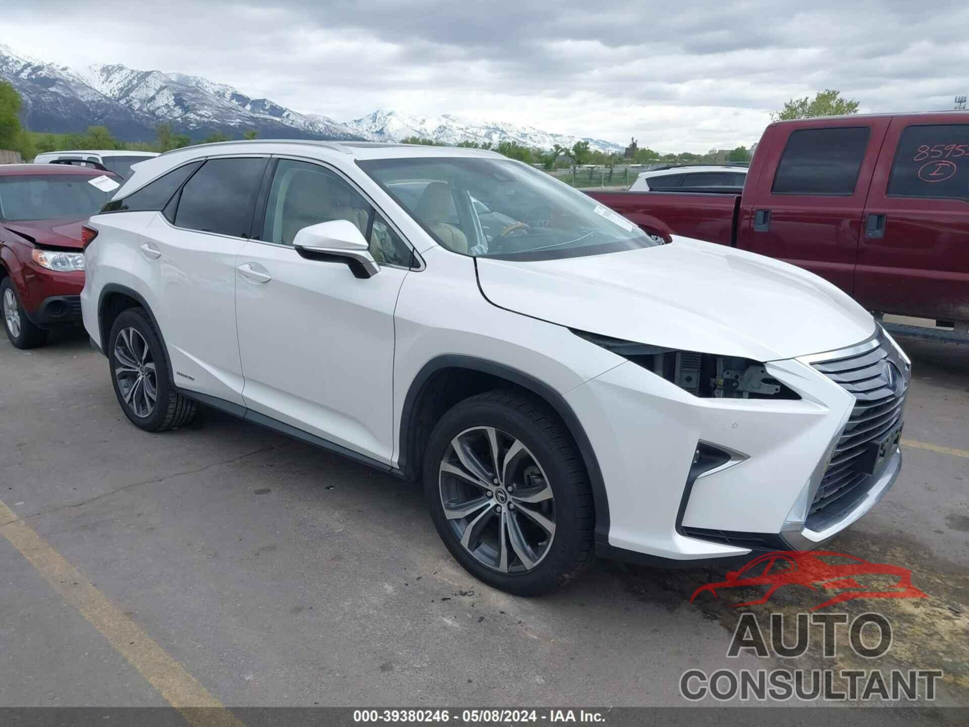 LEXUS RX 450HL 2018 - JTJDGKCA3J2002809