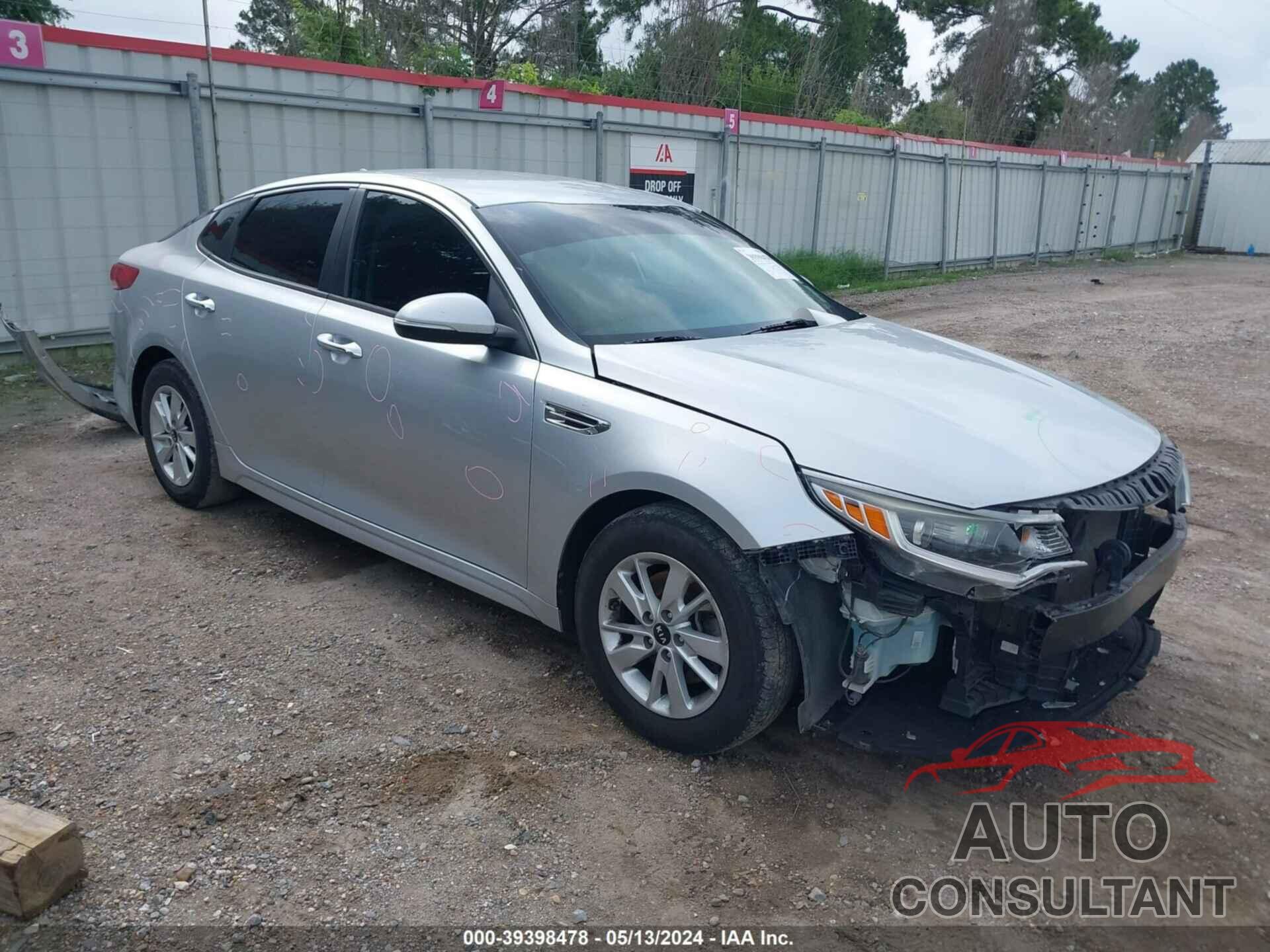 KIA OPTIMA 2018 - 5XXGT4L38JG235264