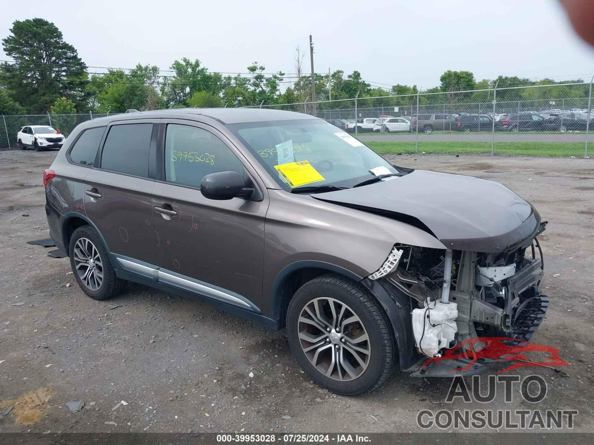 MITSUBISHI OUTLANDER 2017 - JA4AZ2A39HZ068099