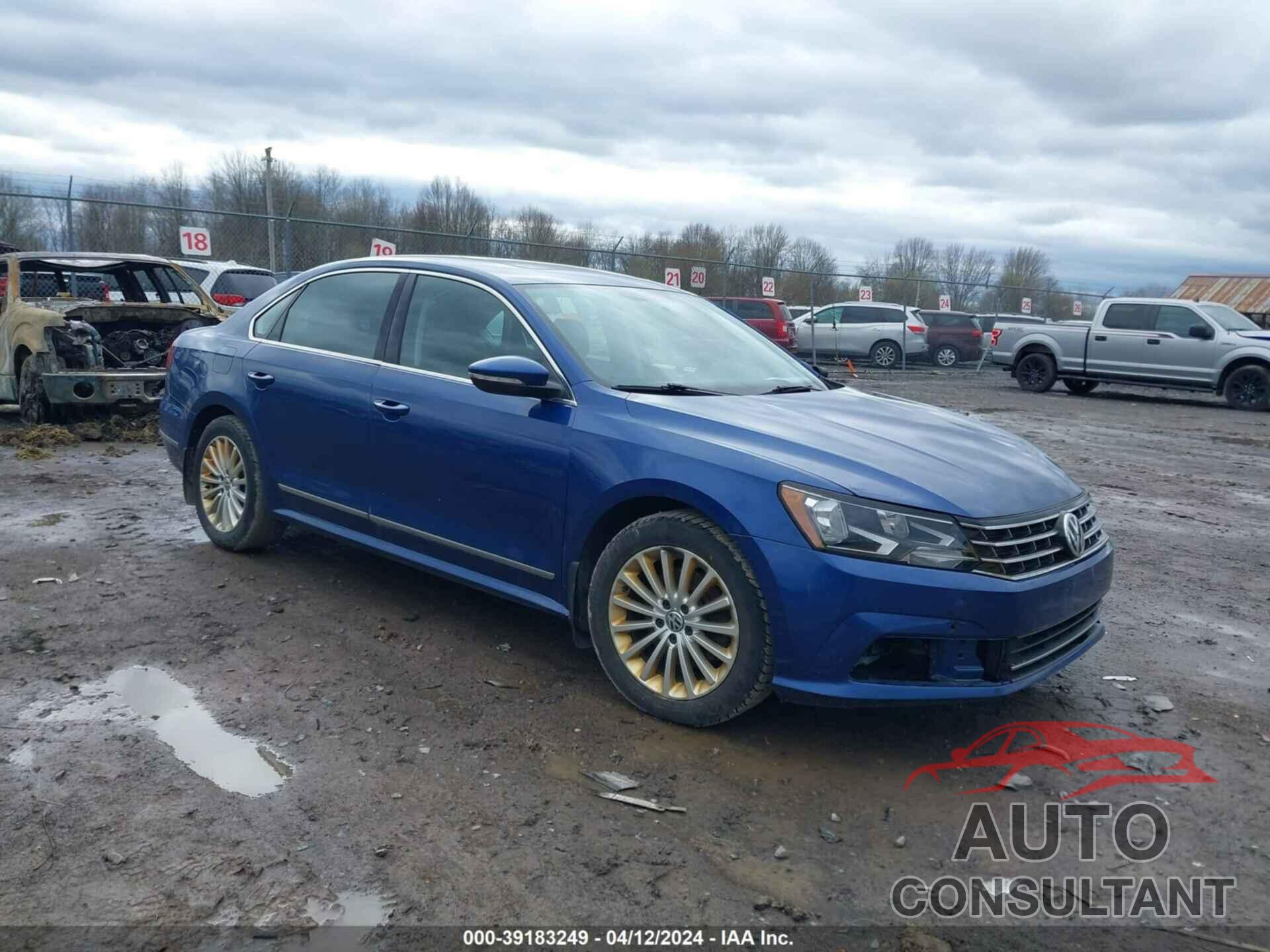 VOLKSWAGEN PASSAT 2016 - 1VWBT7A32GC031273