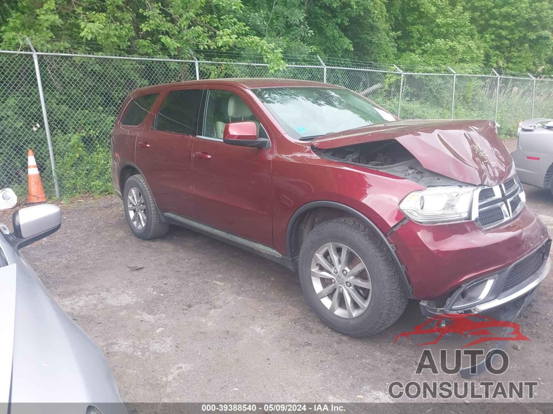 DODGE DURANGO 2016 - 1C4RDJAG7GC485128