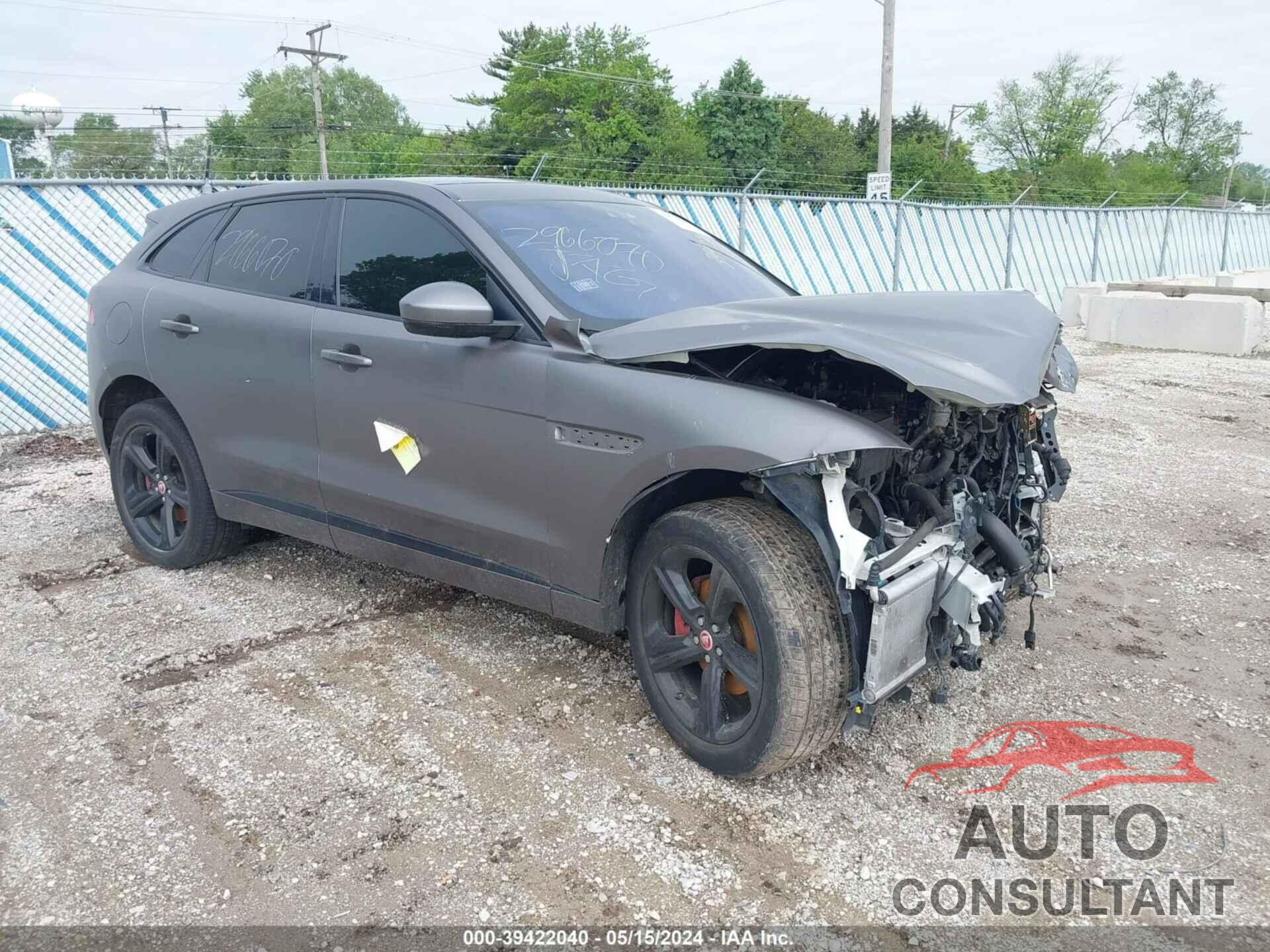 JAGUAR F-PACE 2018 - SADCL2FX2JA292335