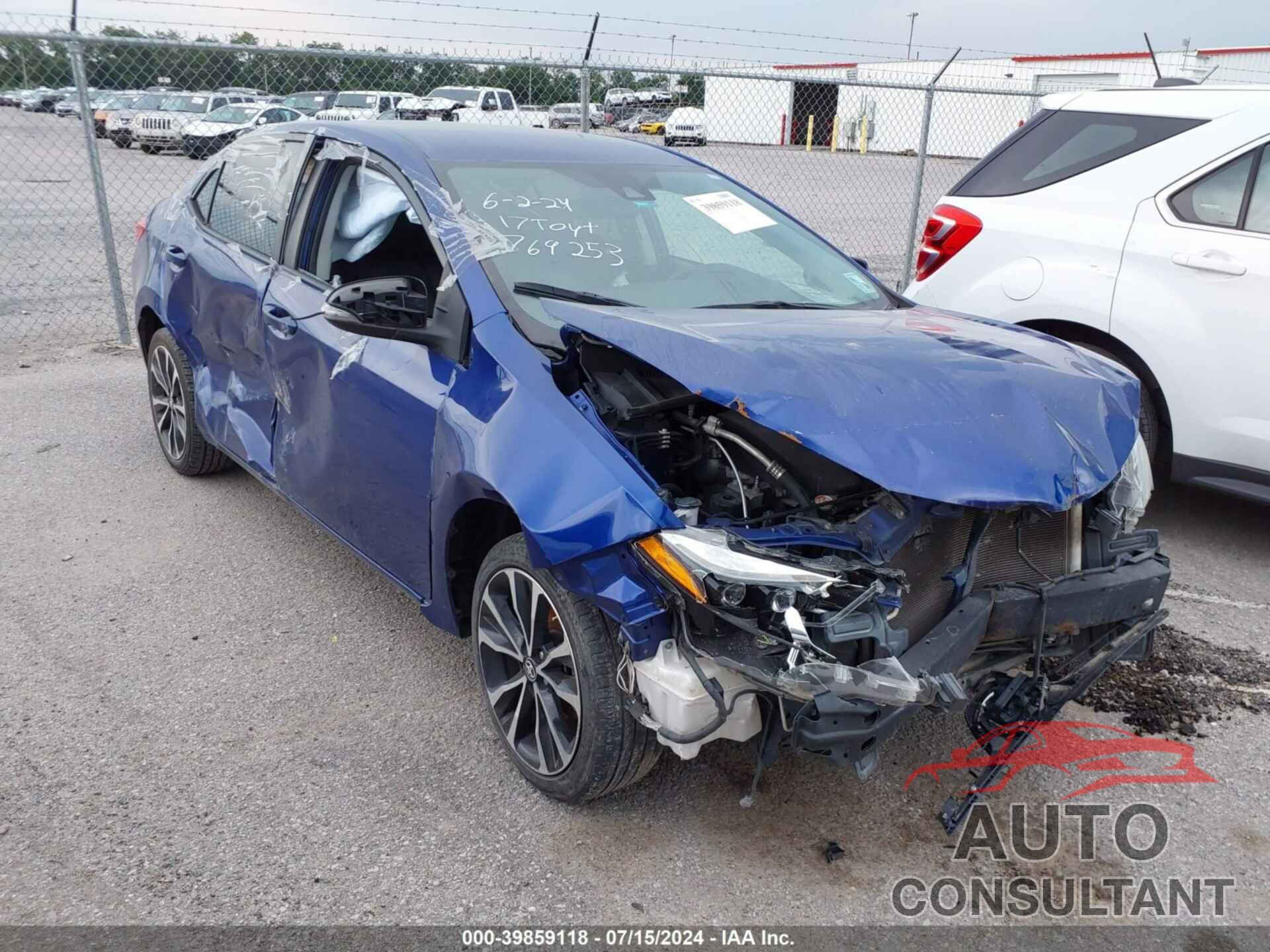 TOYOTA COROLLA 2018 - 5YFBURHE2JP769253
