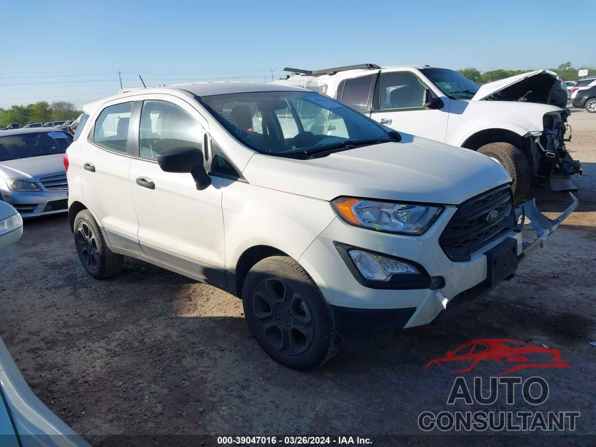 FORD ECOSPORT 2019 - MAJ3S2FE1KC305049