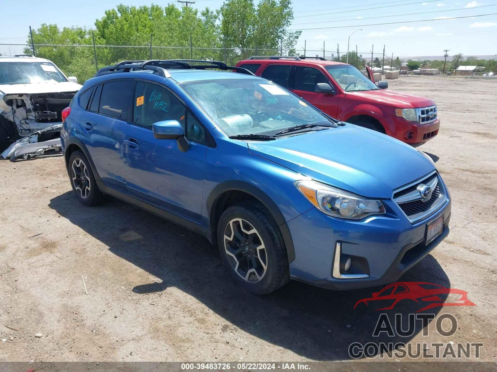 SUBARU CROSSTREK 2016 - JF2GPABC2G8333692