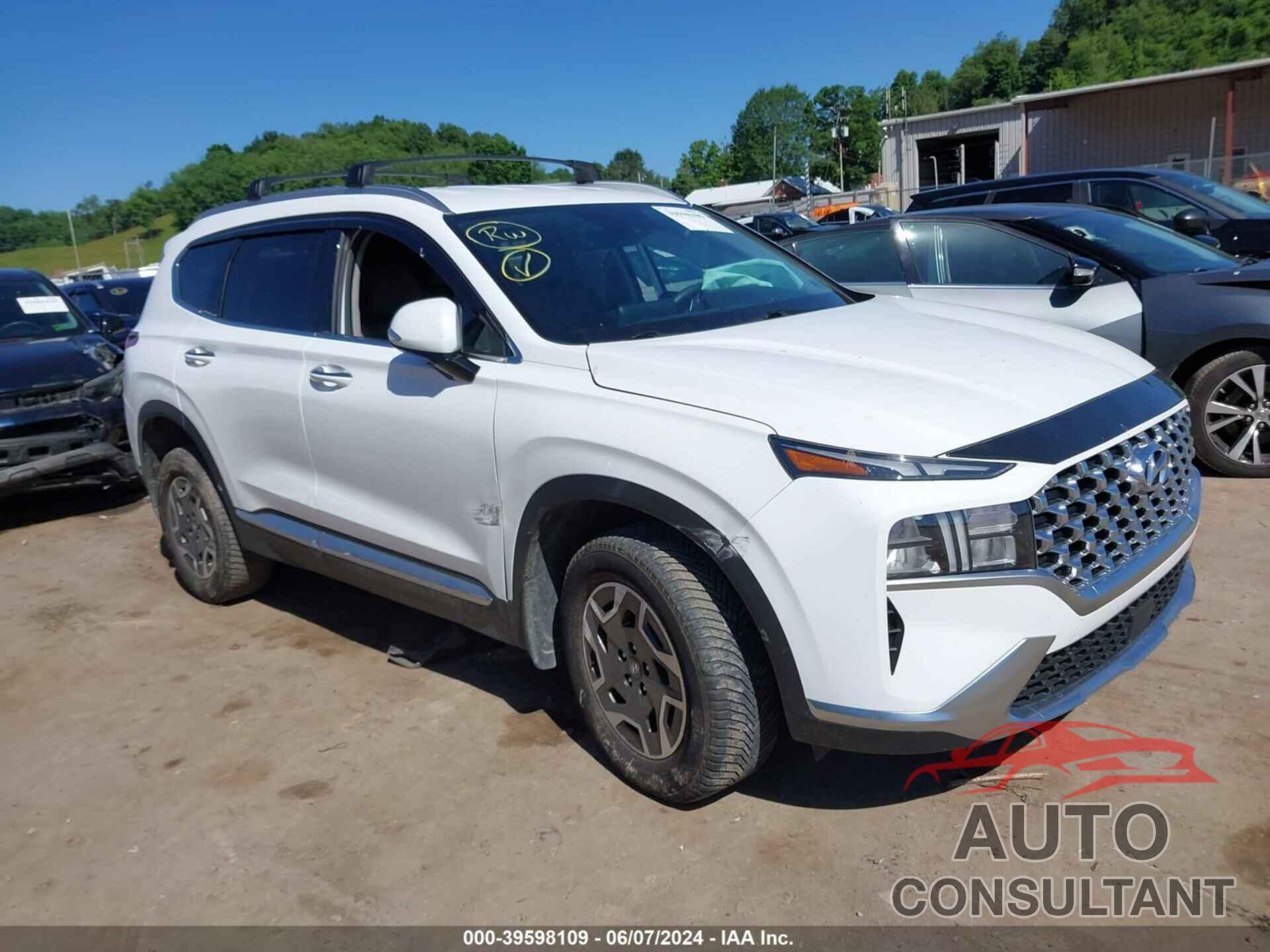 HYUNDAI SANTA FE HYBRID 2022 - KM8S2DA13NU041977