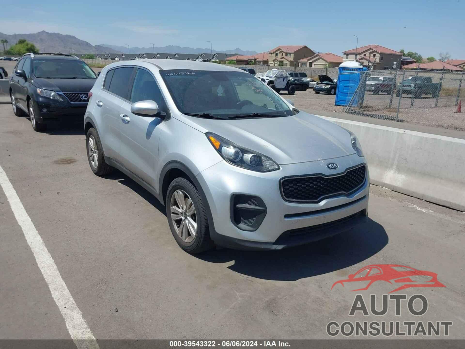 KIA SPORTAGE 2019 - KNDPM3AC7K7593329