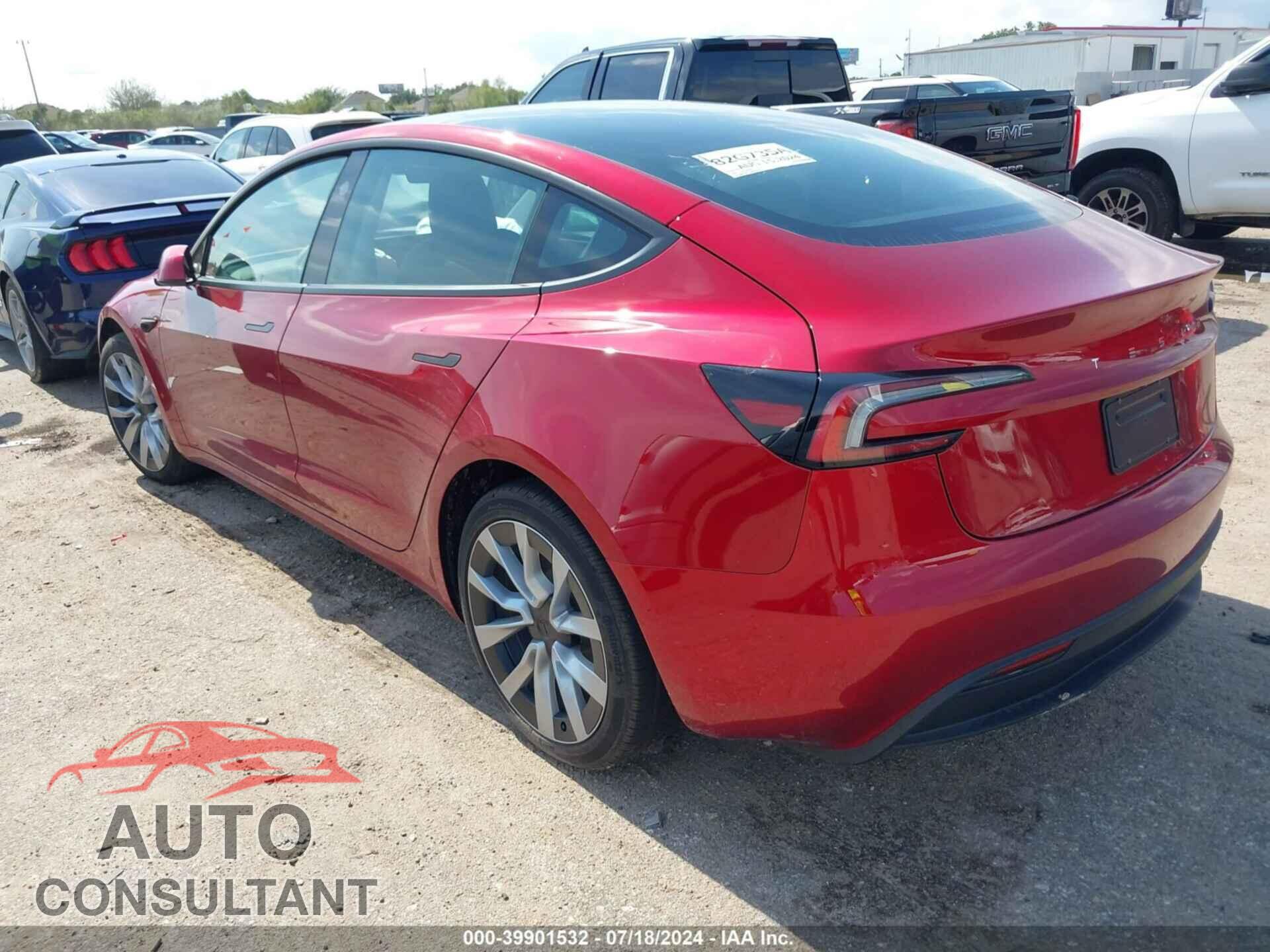 TESLA MODEL 3 2024 - 5YJ3E1EA4RF766589