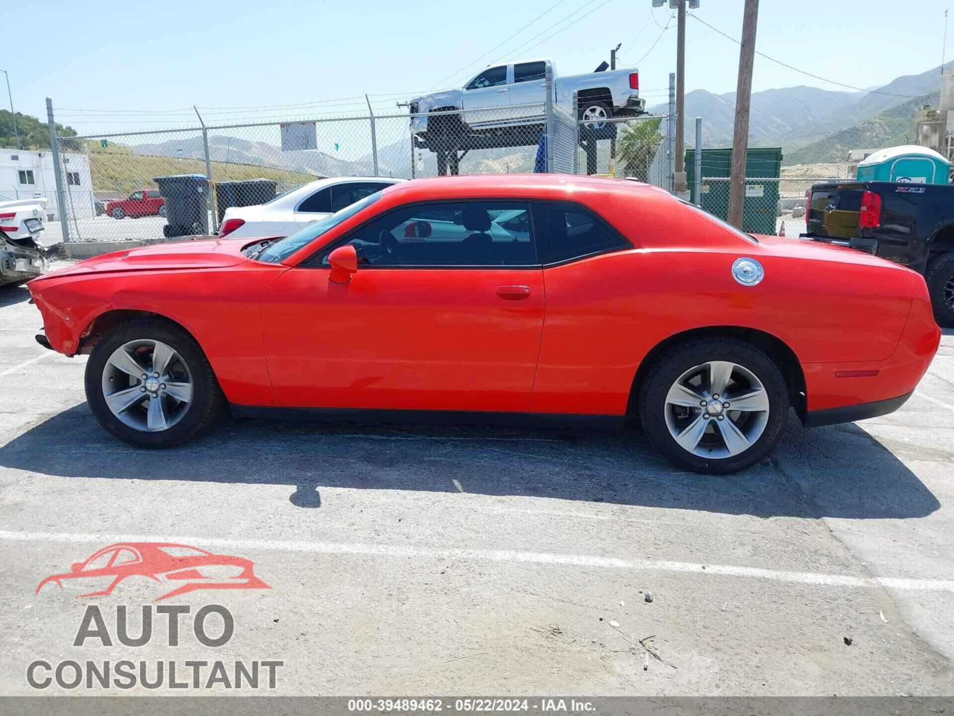 DODGE CHALLENGER 2016 - 2C3CDZAG3GH338228