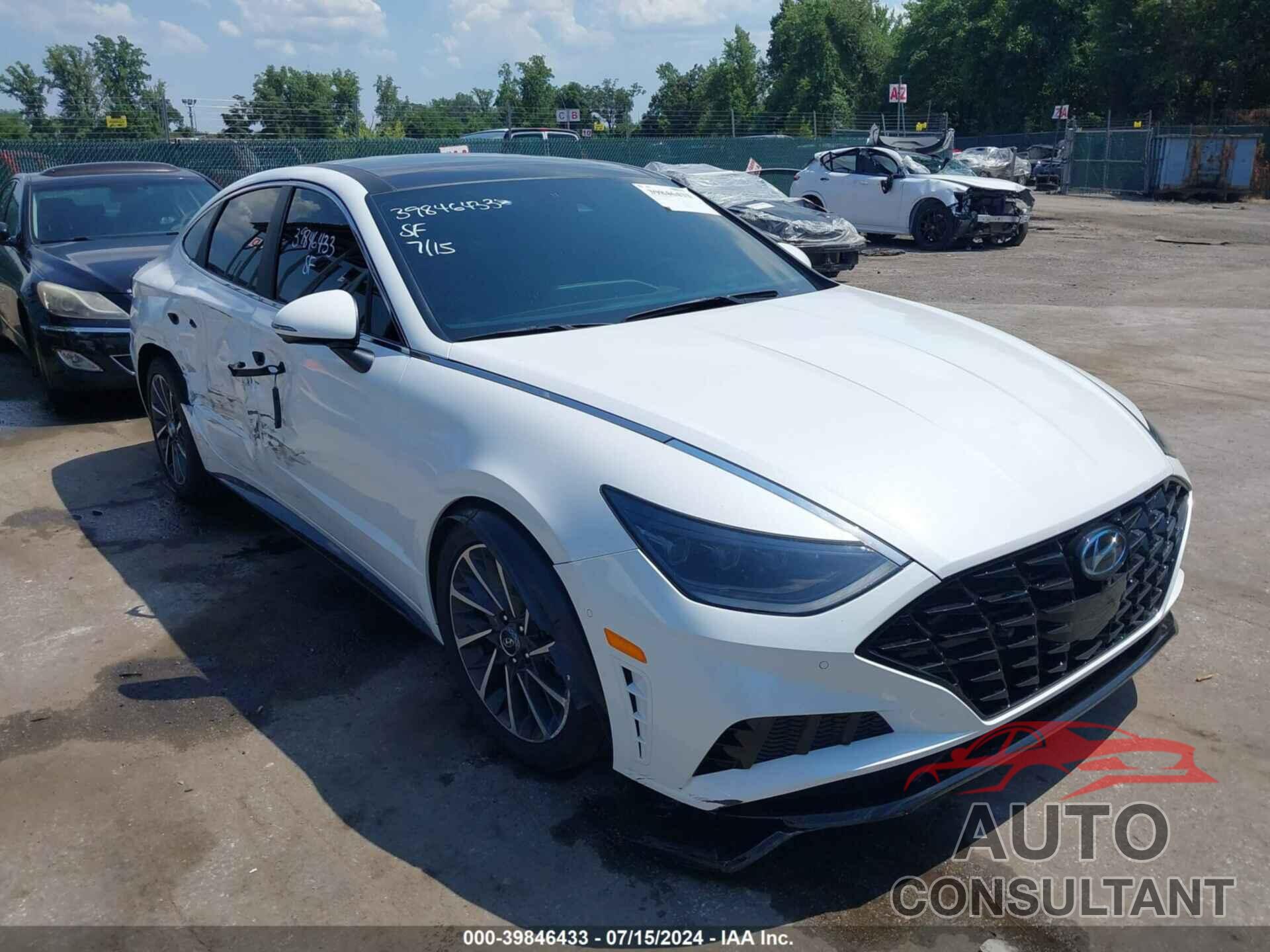 HYUNDAI SONATA 2020 - 5NPEH4J22LH024233