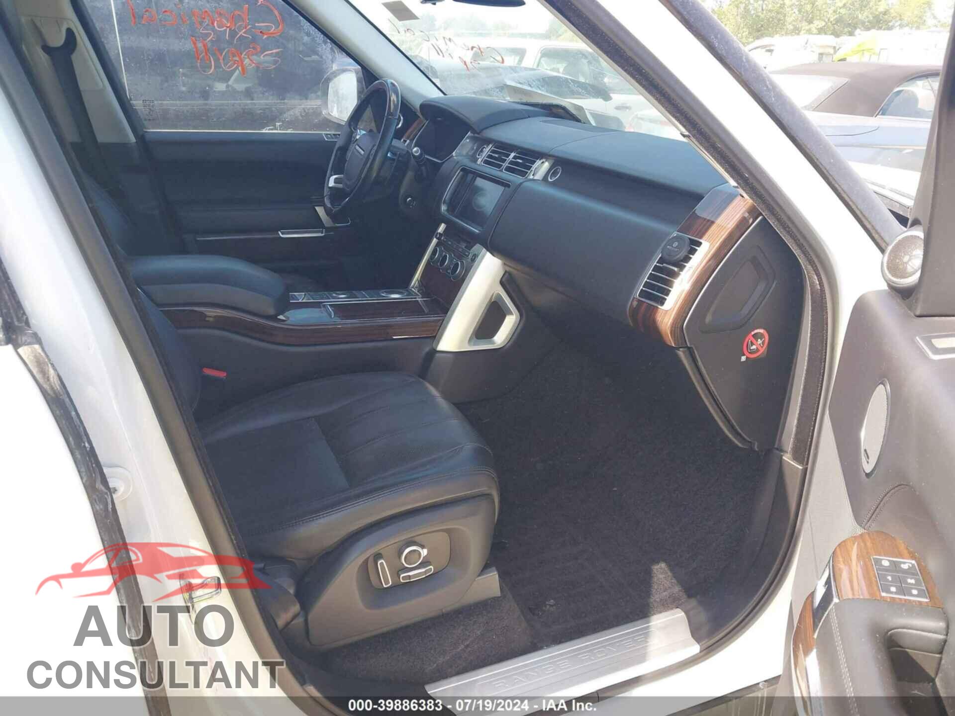 LAND ROVER RANGE ROVER 2016 - SALGS2VF5GA257802
