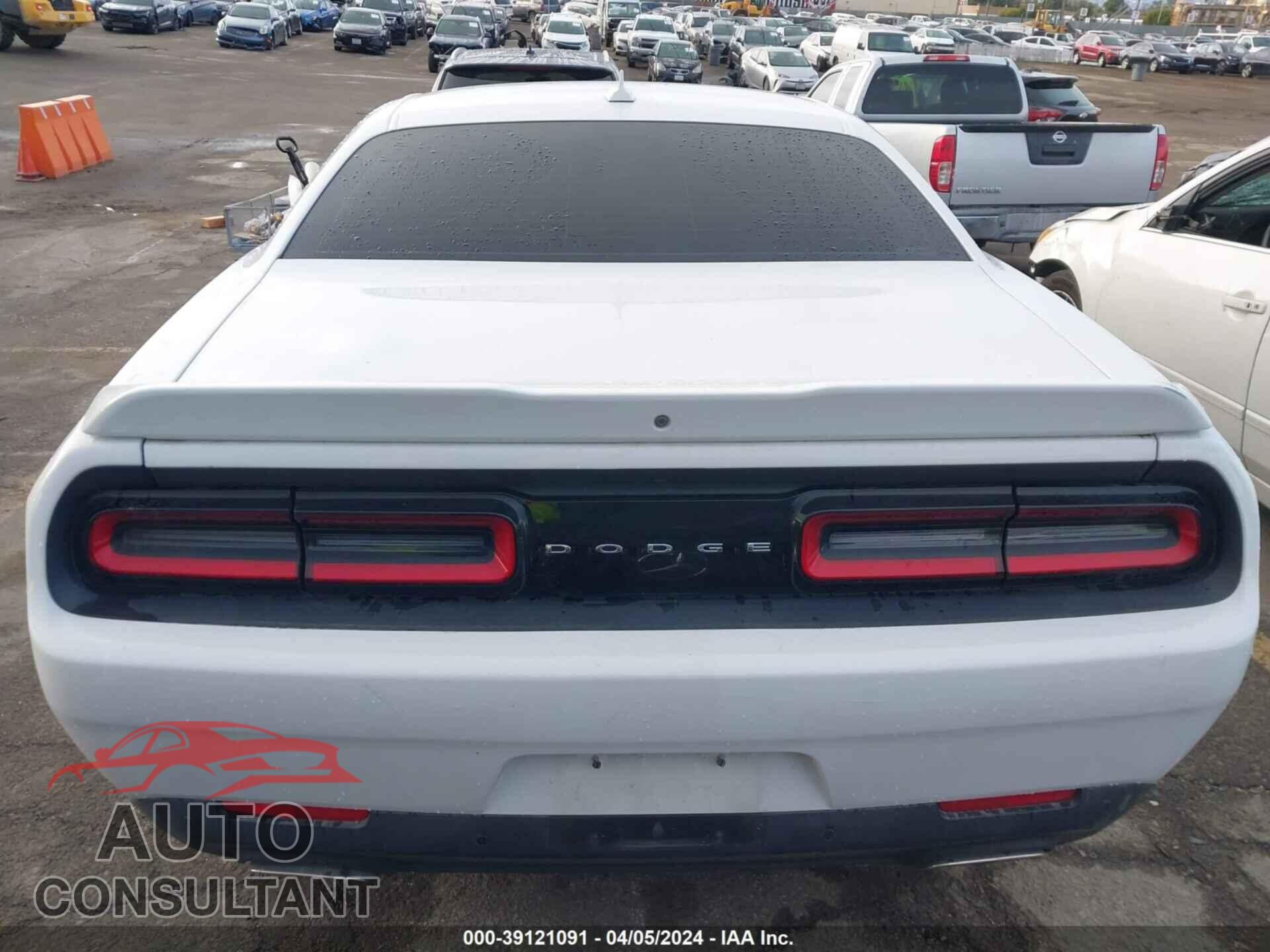 DODGE CHALLENGER 2019 - 2C3CDZAG0KH503368