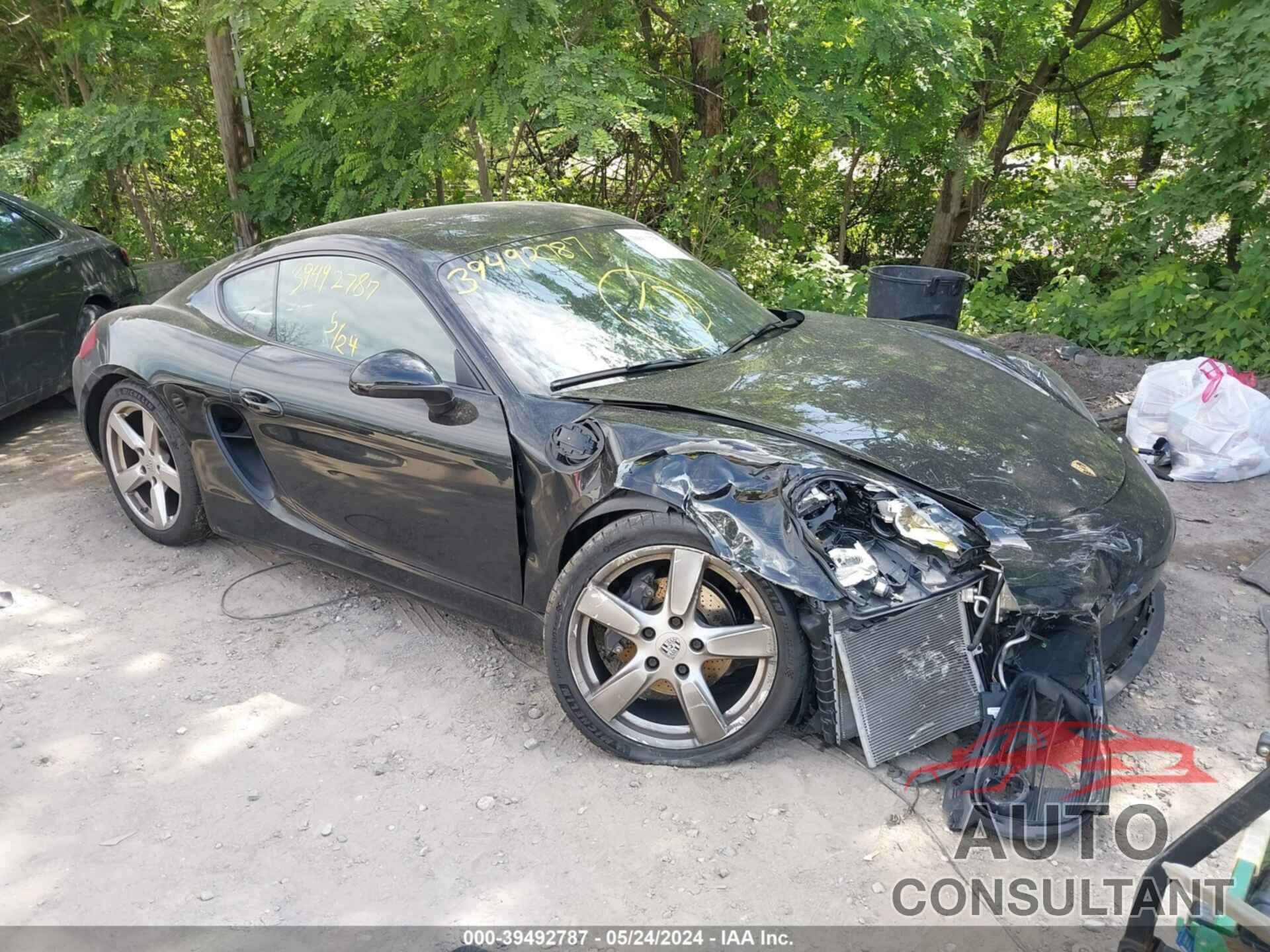 PORSCHE CAYMAN 2016 - WP0AA2A84GK171432