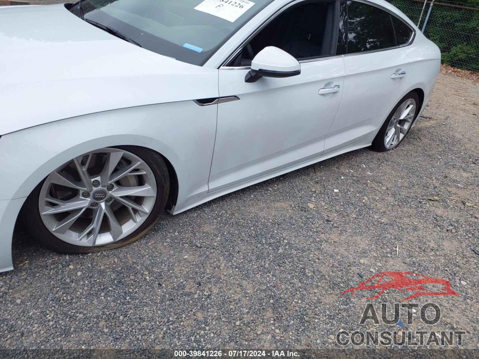 AUDI A5 SPORTBACK 2020 - WAUCNCF59LA018284