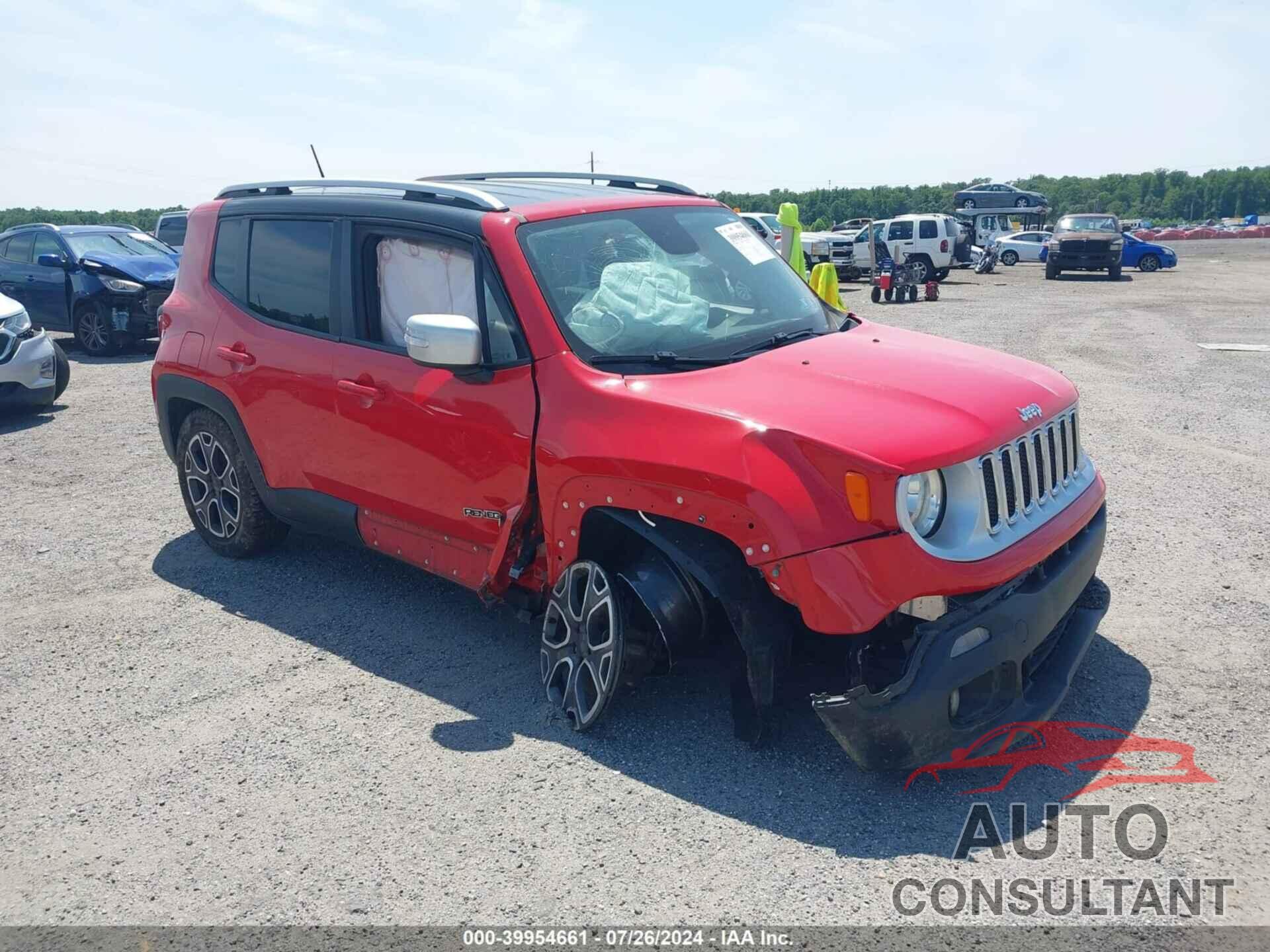 JEEP RENEGADE 2016 - ZACCJADT0GPC83430