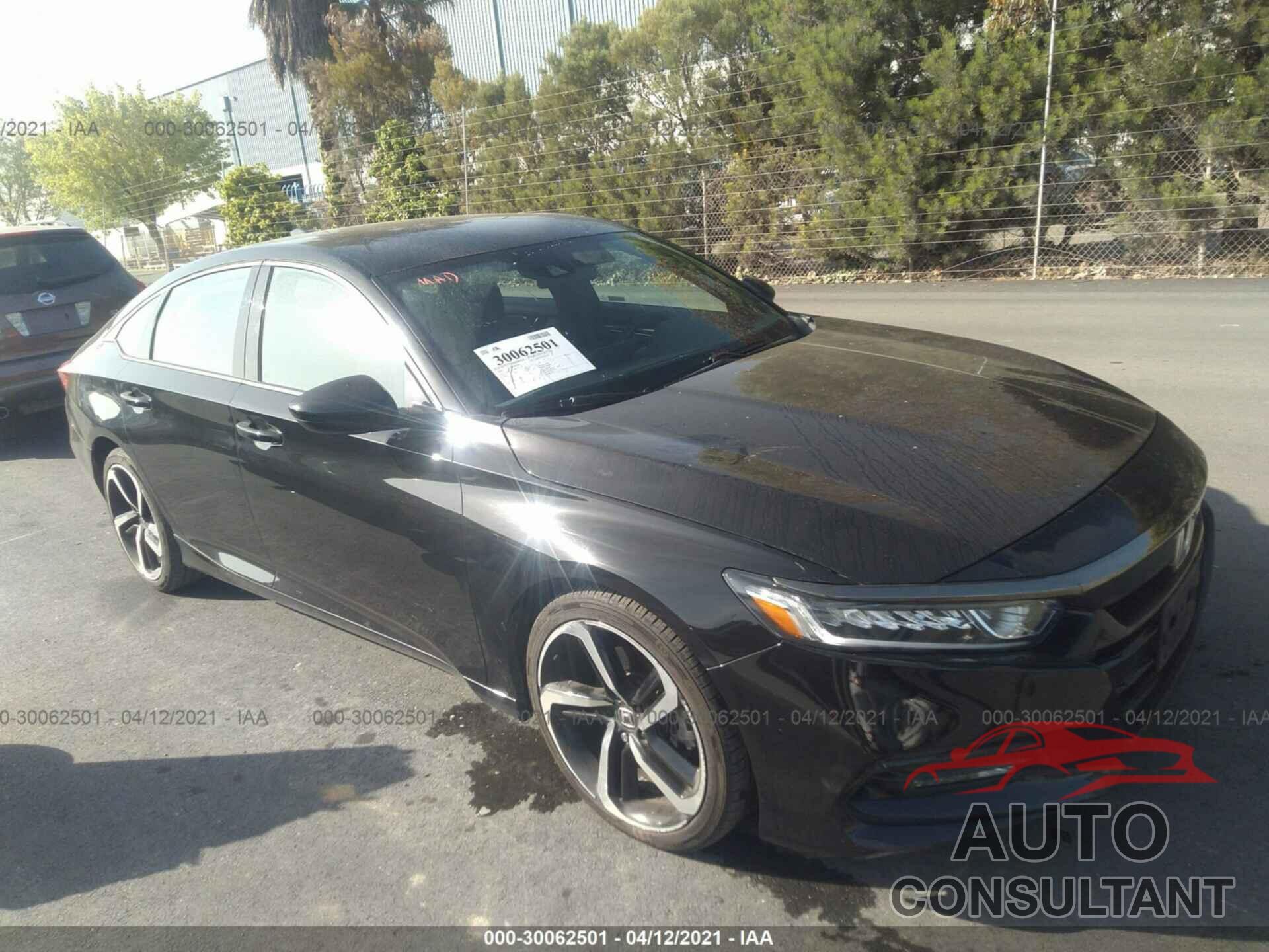 HONDA ACCORD SEDAN 2019 - 1HGCV1F35KA122356