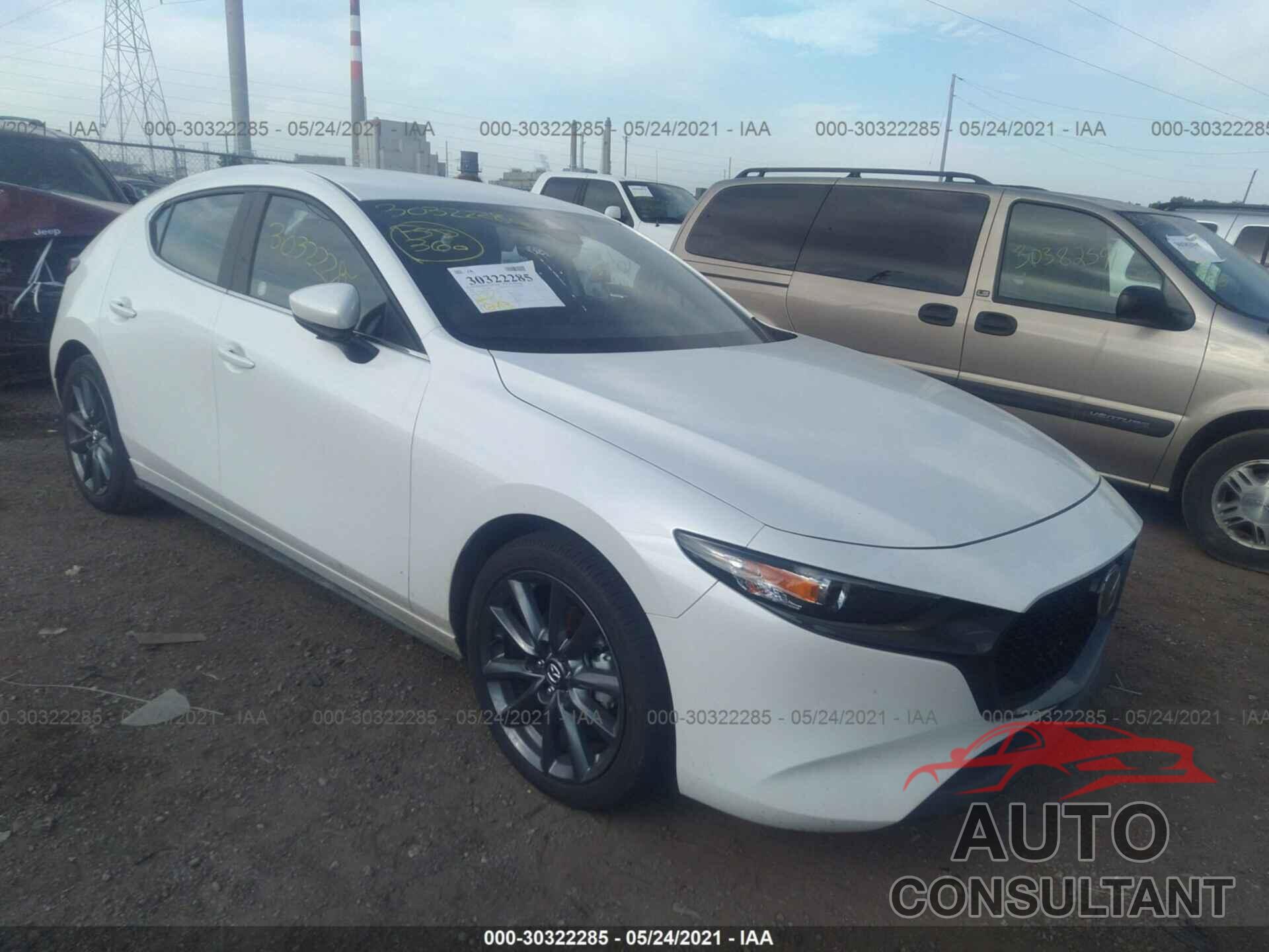 MAZDA MAZDA3 HATCHBACK 2021 - JM1BPAKL8M1331071
