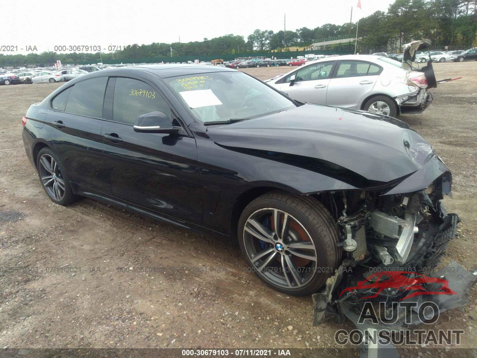 BMW 4 SERIES 2016 - WBA4B3C51GG528729