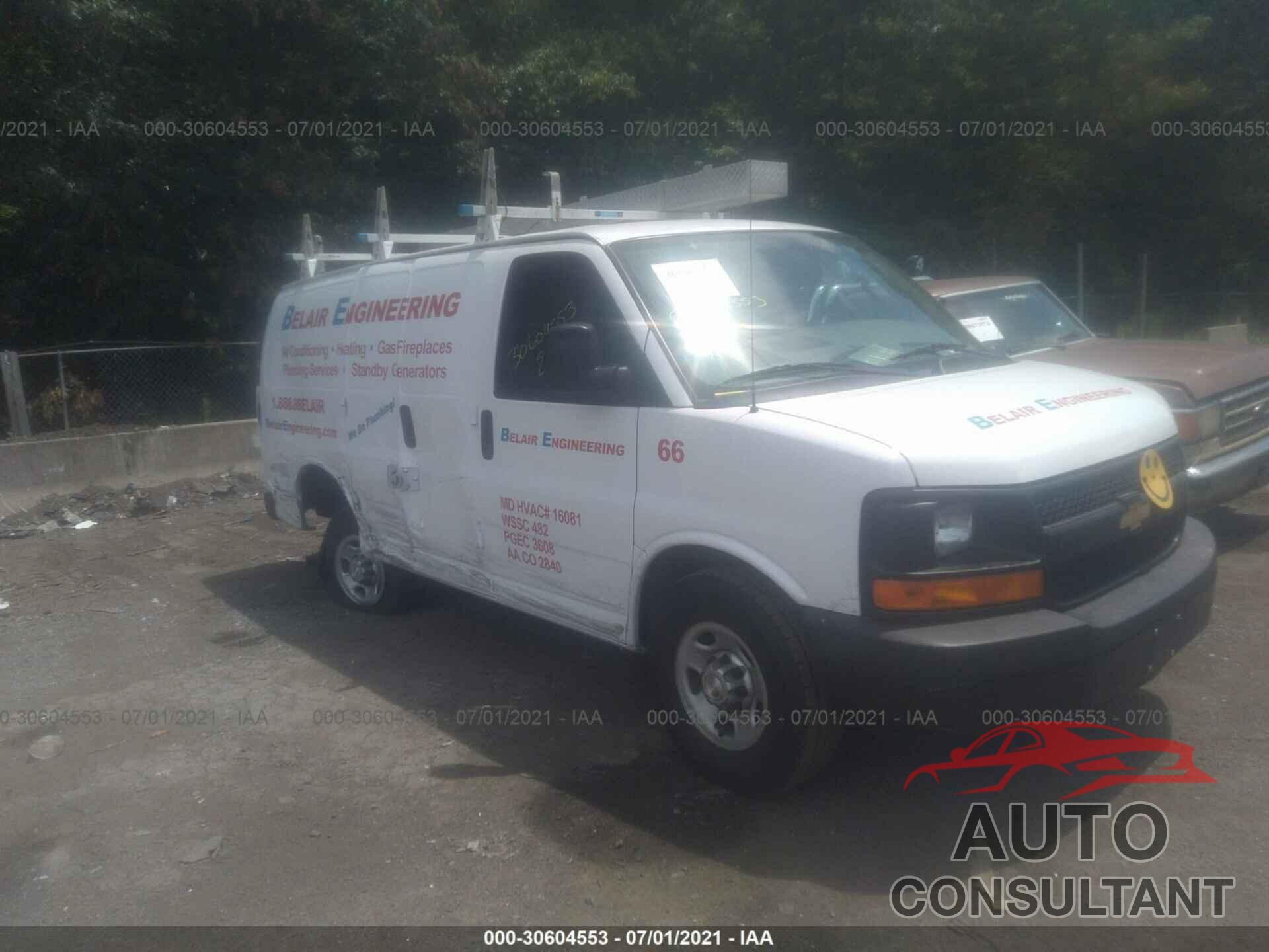 CHEVROLET EXPRESS CARGO VAN 2016 - 1GCWGAFF8G1244166