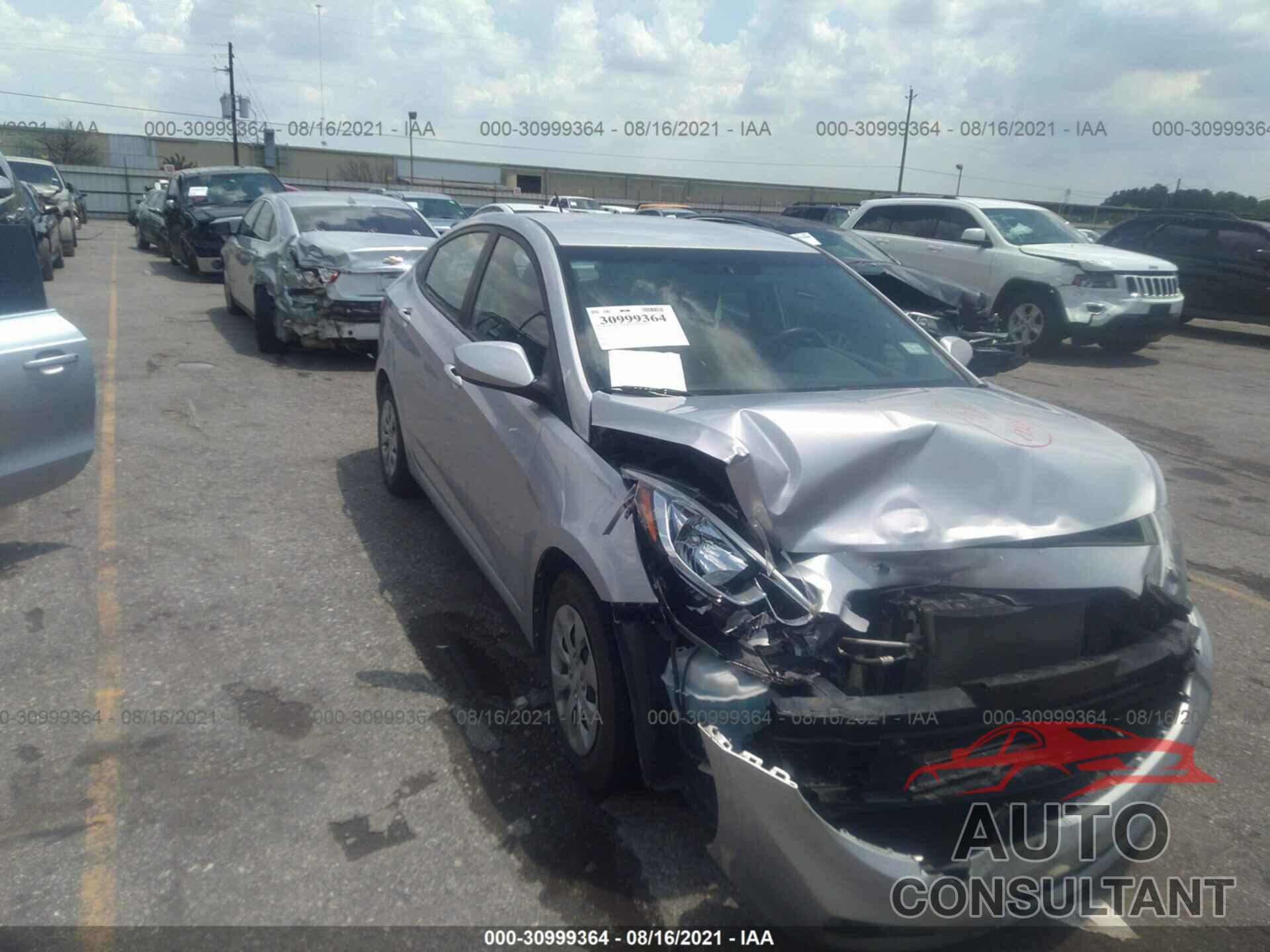 HYUNDAI ACCENT 2017 - KMHCT4AE8HU346366