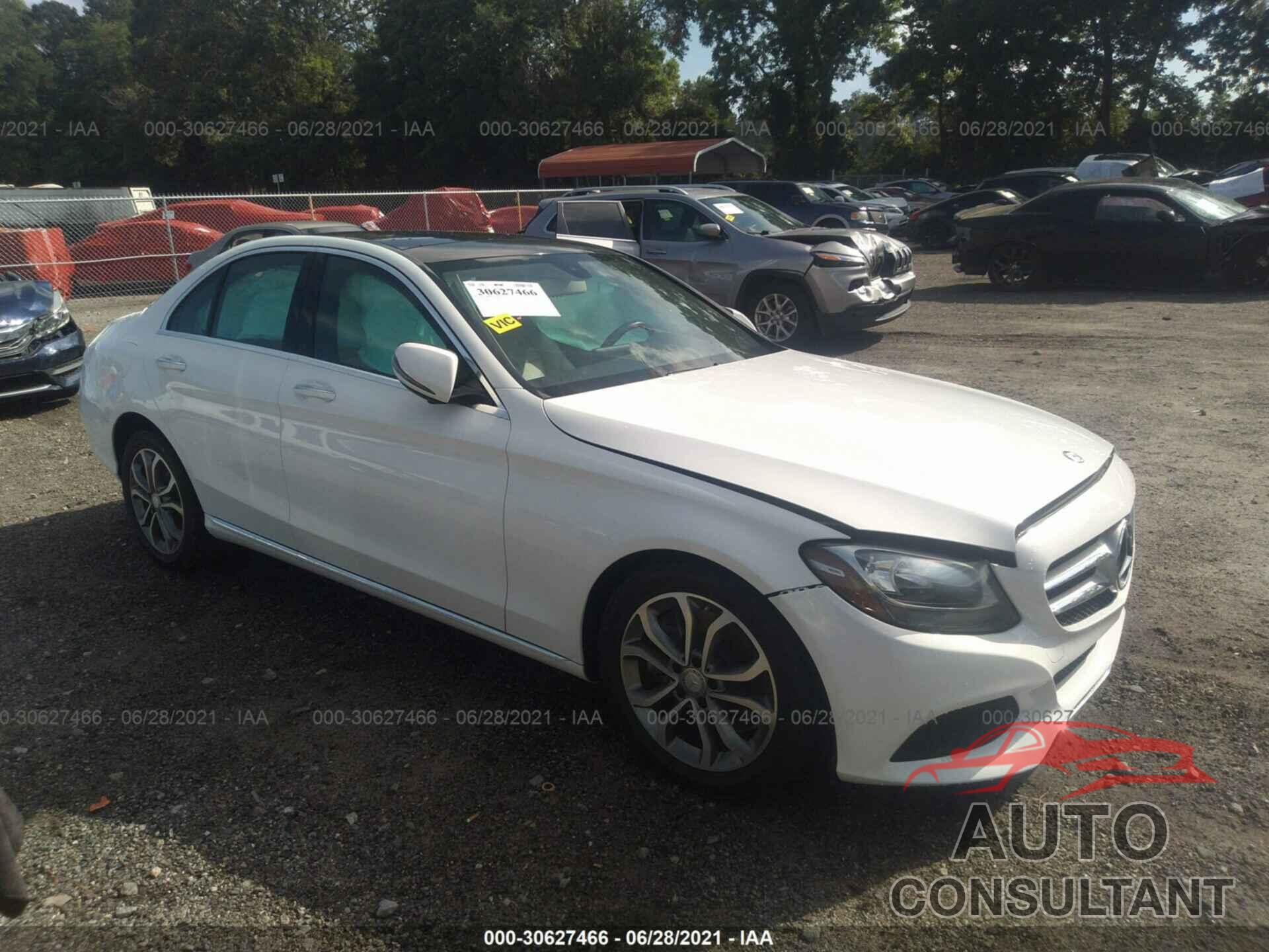 MERCEDES-BENZ C-CLASS 2016 - 55SWF4JB8GU165272