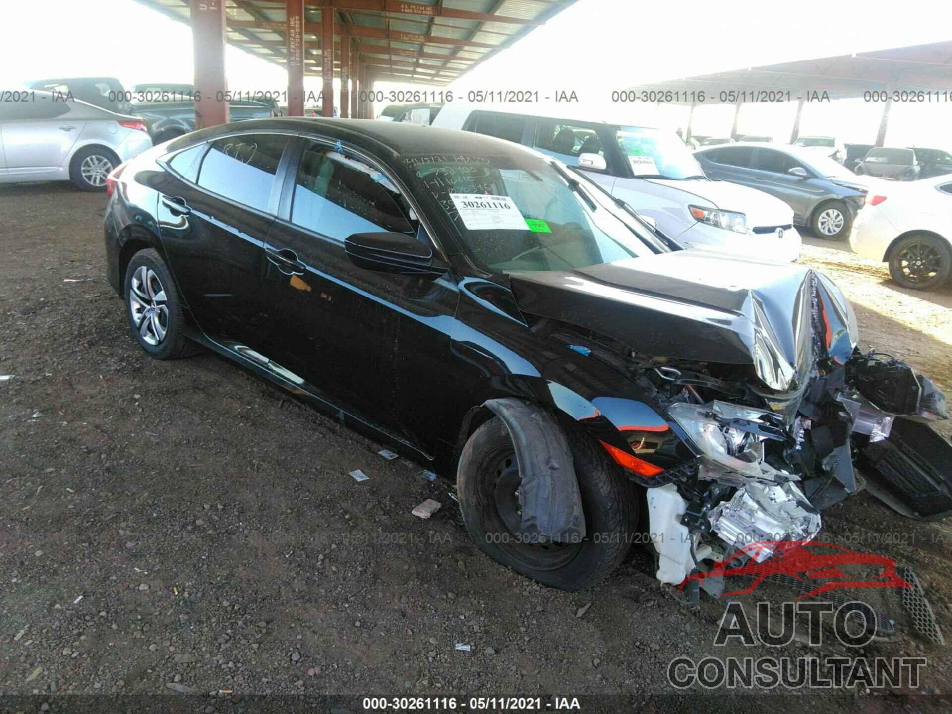 HONDA CIVIC SEDAN 2016 - 19XFC2F58GE070346