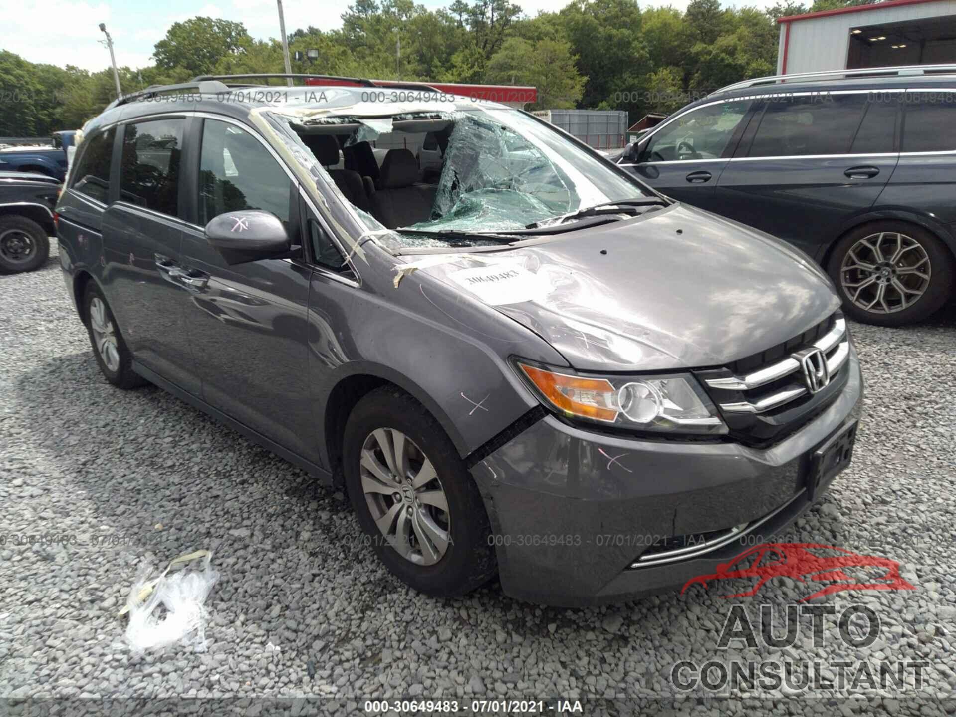 HONDA ODYSSEY 2016 - 5FNRL5H48GB156513