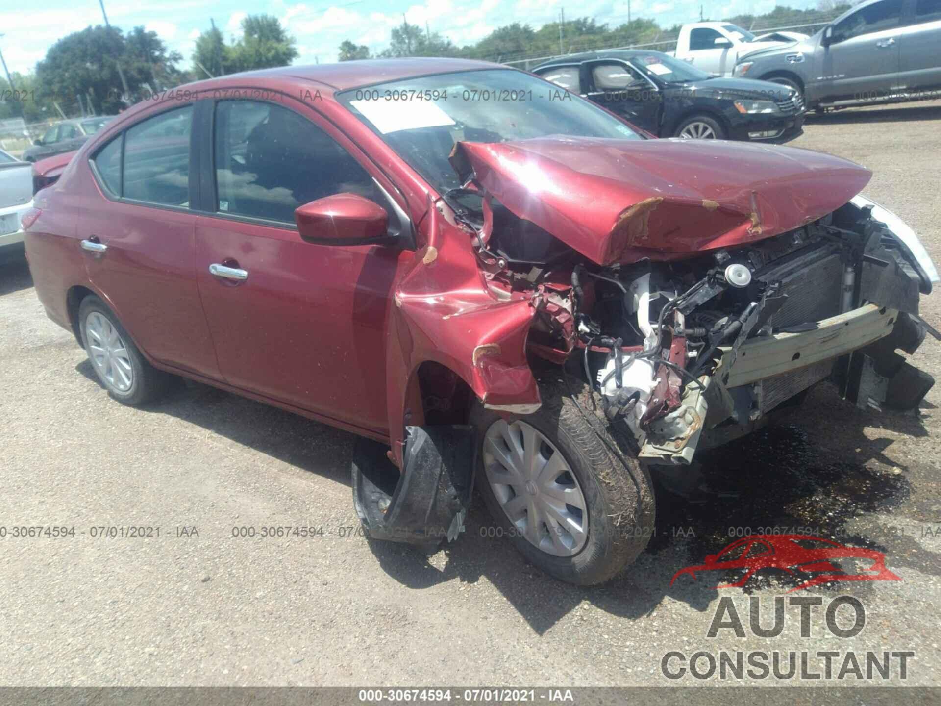 NISSAN VERSA 2016 - 3N1CN7AP0GL917331