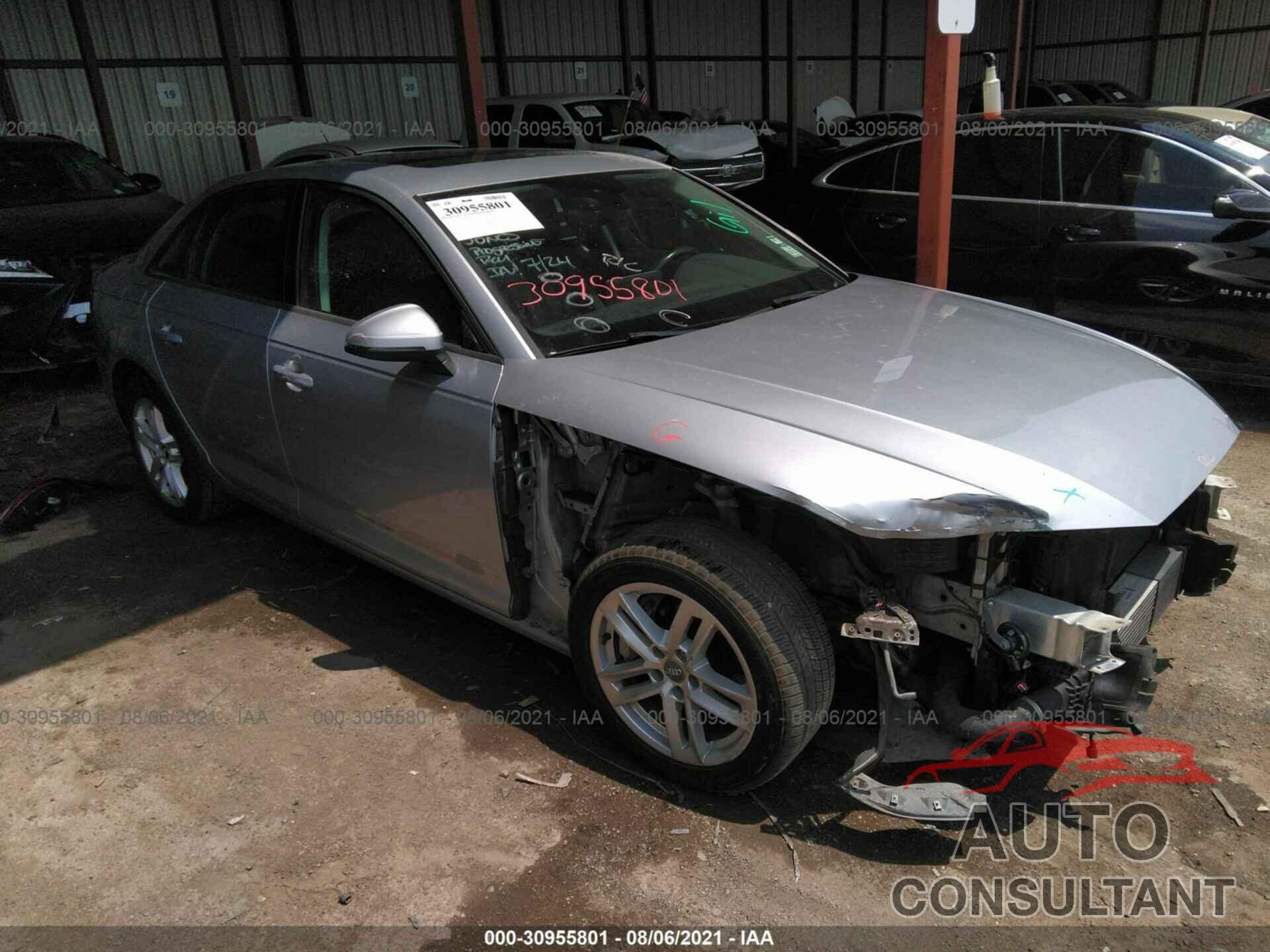 AUDI A4 2017 - WAUANAF44HN026991