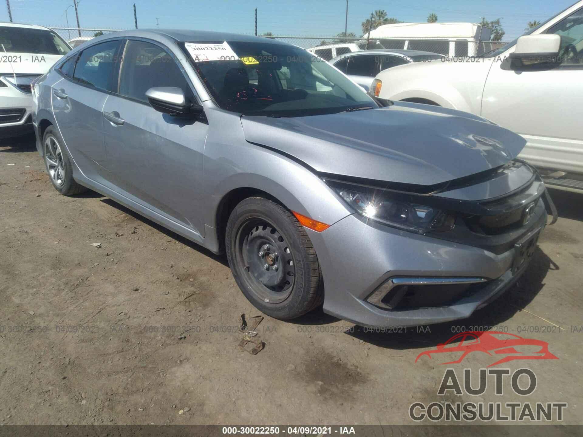 HONDA CIVIC SEDAN 2019 - 19XFC2F65KE205784