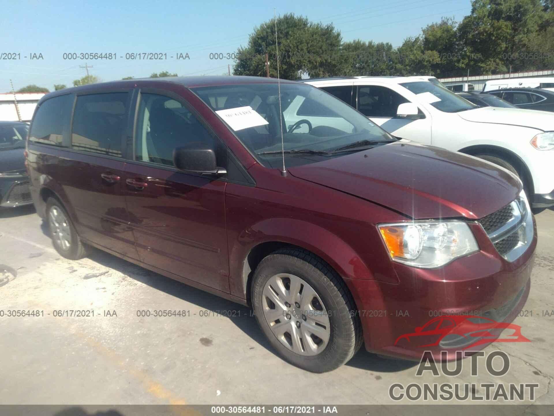 DODGE GRAND CARAVAN 2016 - 2C4RDGBG2GR365794
