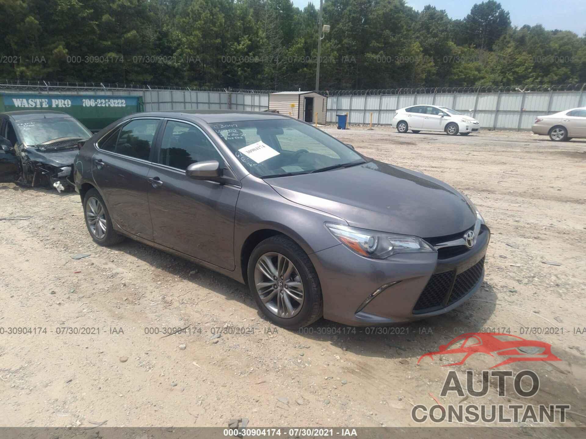 TOYOTA CAMRY 2017 - 4T1BF1FK8HU814502